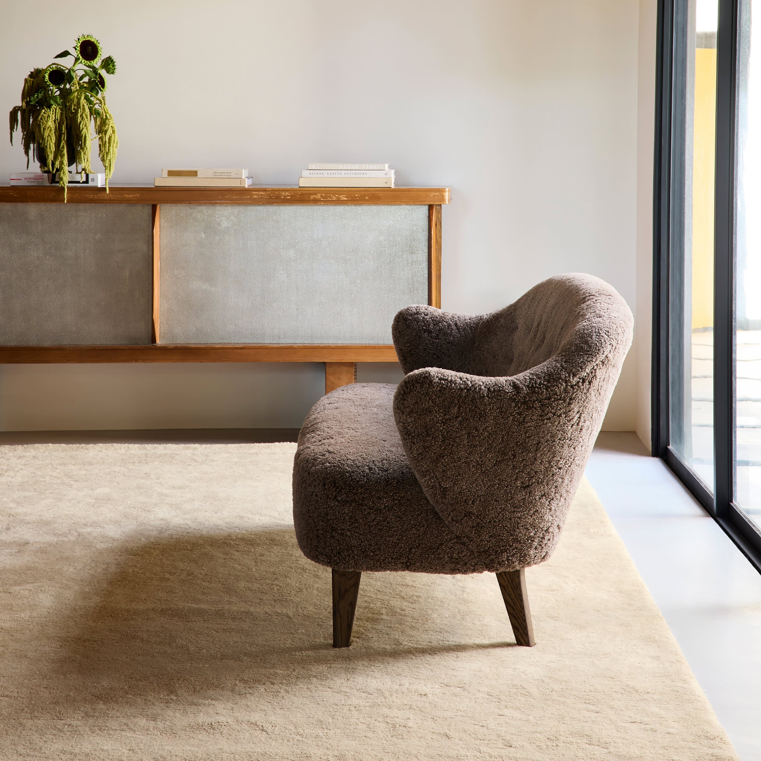 Roan New Zealand Wool Rug | Sand - Image 4