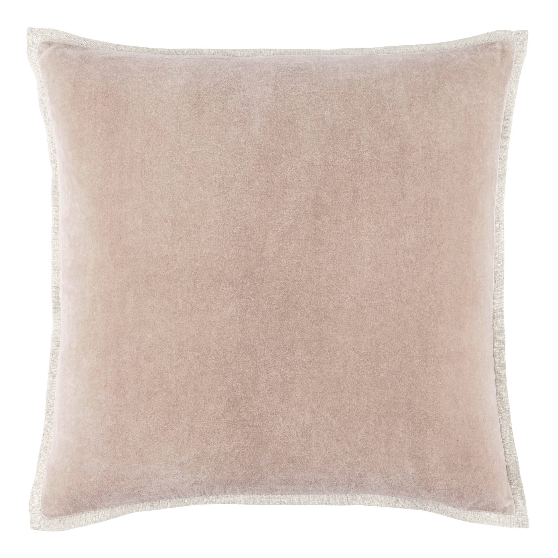 Gehry Velvet/Linen Decorative Pillow Cover | Stone - Image 4