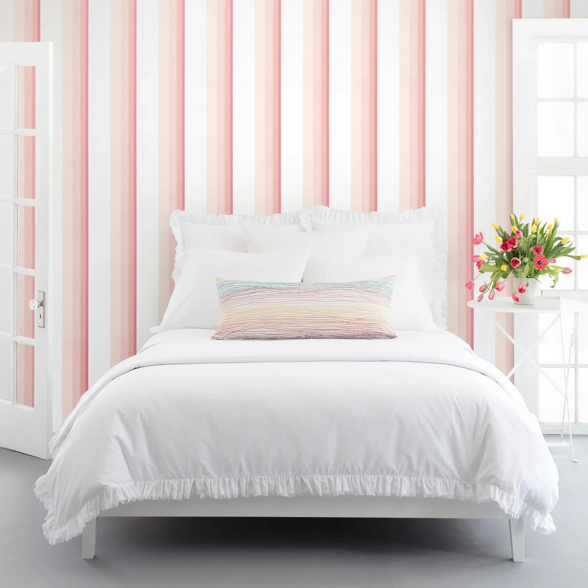 Gradient Stripe Wallpaper | Pink - Image 2