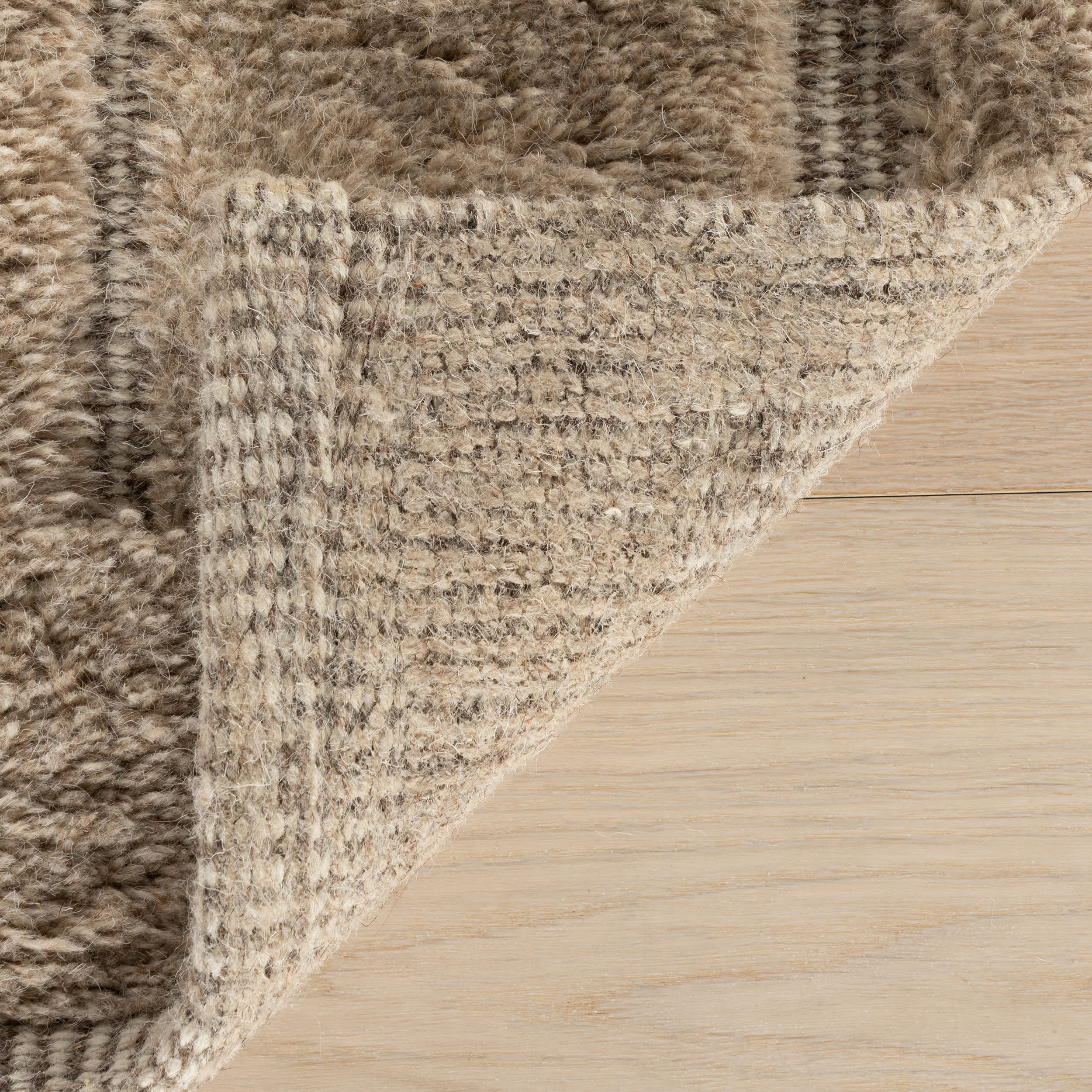 Grey Modern Solid Rug | Grey - Image 2