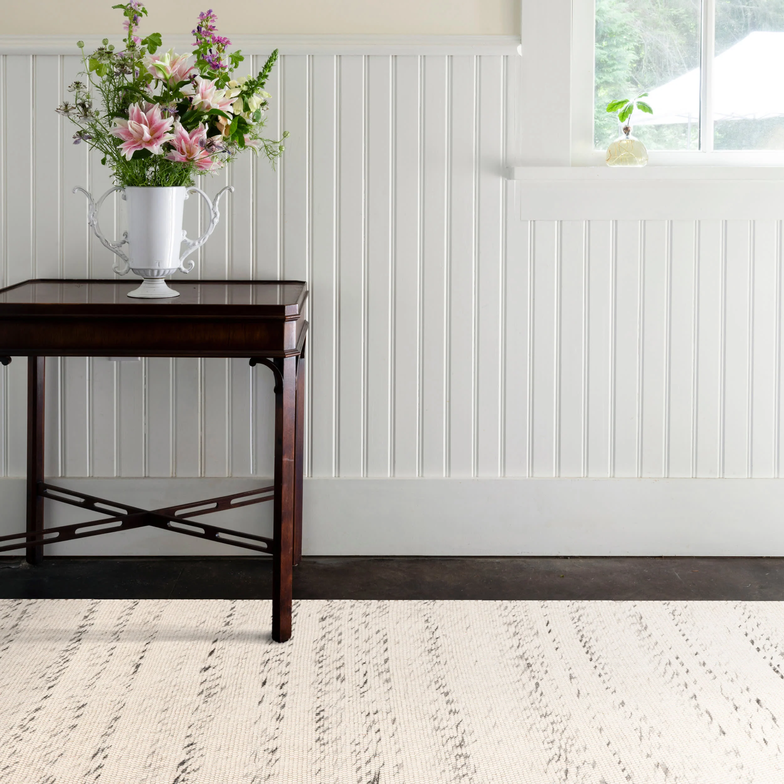 Orra Marled Rug | Ivory - Image 3