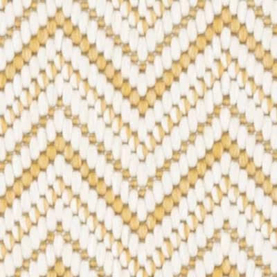 Happy Chevron Woven Indoor/Outdoor Custom Rug Swatch | Gold