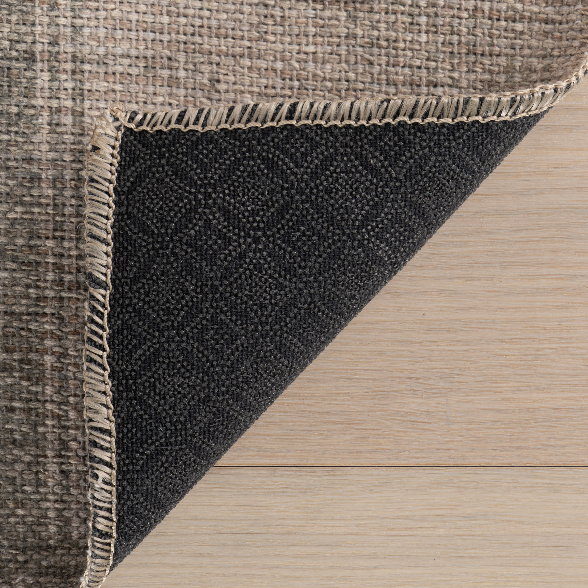 Hathi Striped Washable Rug | Tan - Image 5