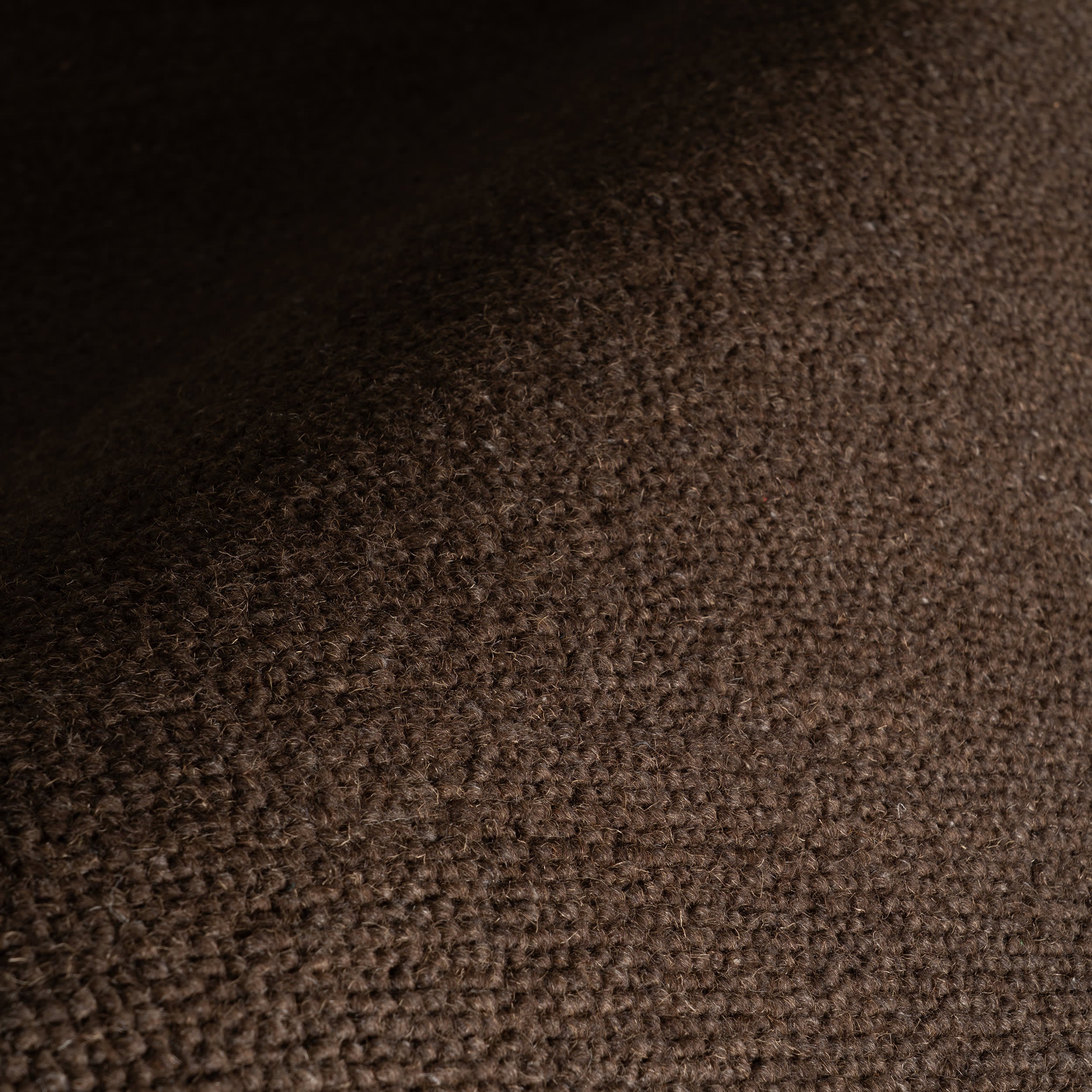 Hollis Solid Wool Rug by Nate Berkus | Dark Brown - Image 8