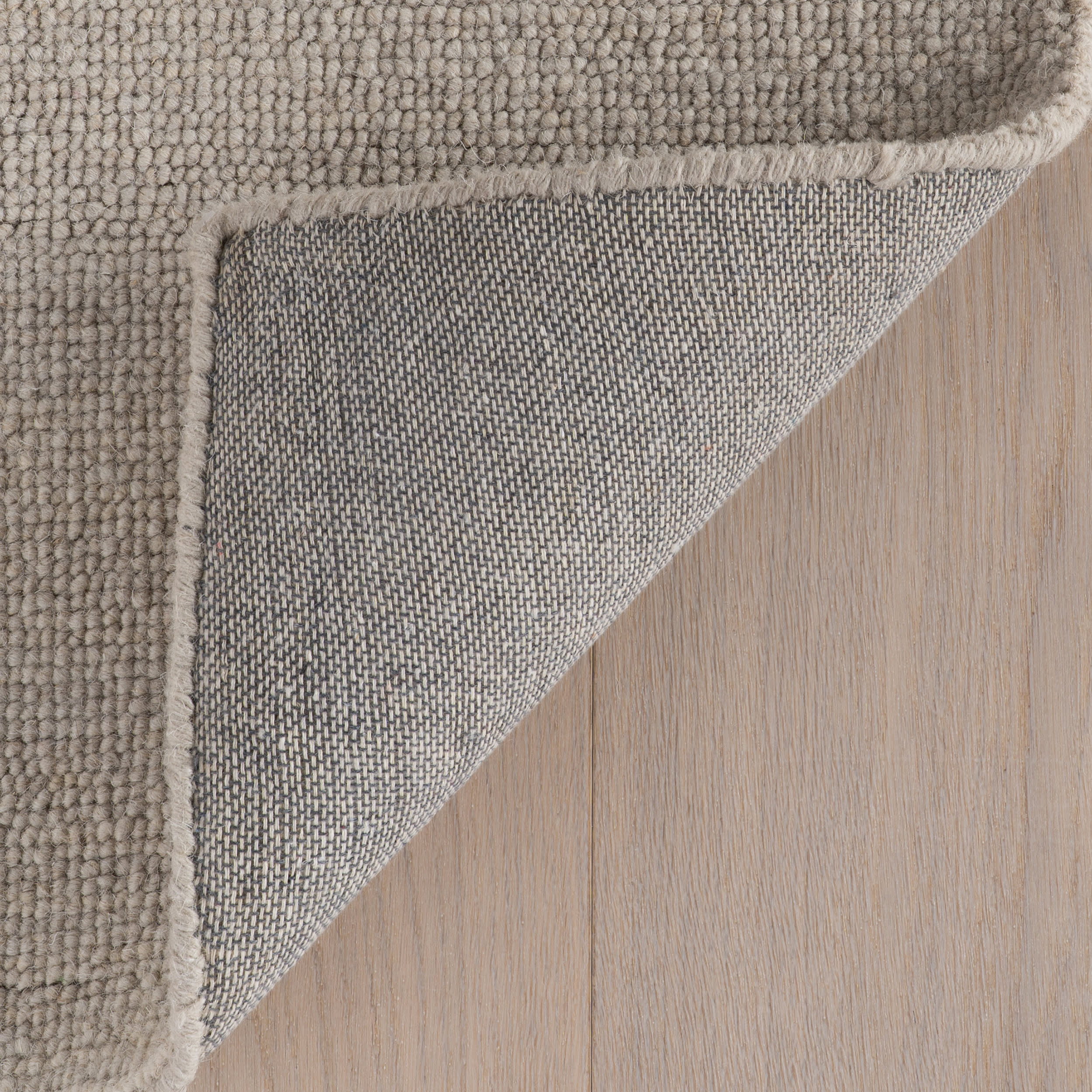 Hollis Solid Wool Rug by Nate Berkus | Ivory - Image 4