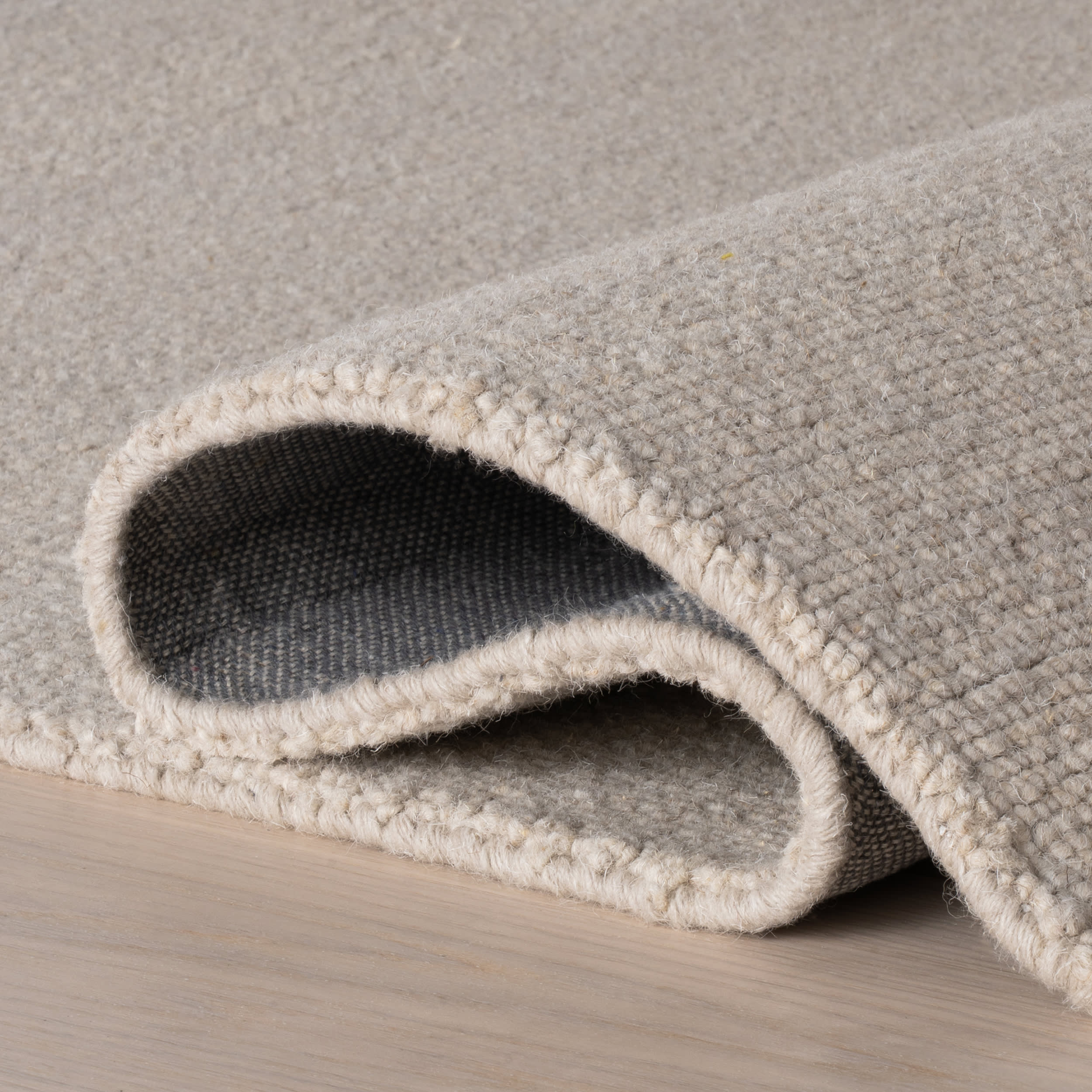 Hollis Solid Wool Rug by Nate Berkus | Ivory - Image 7