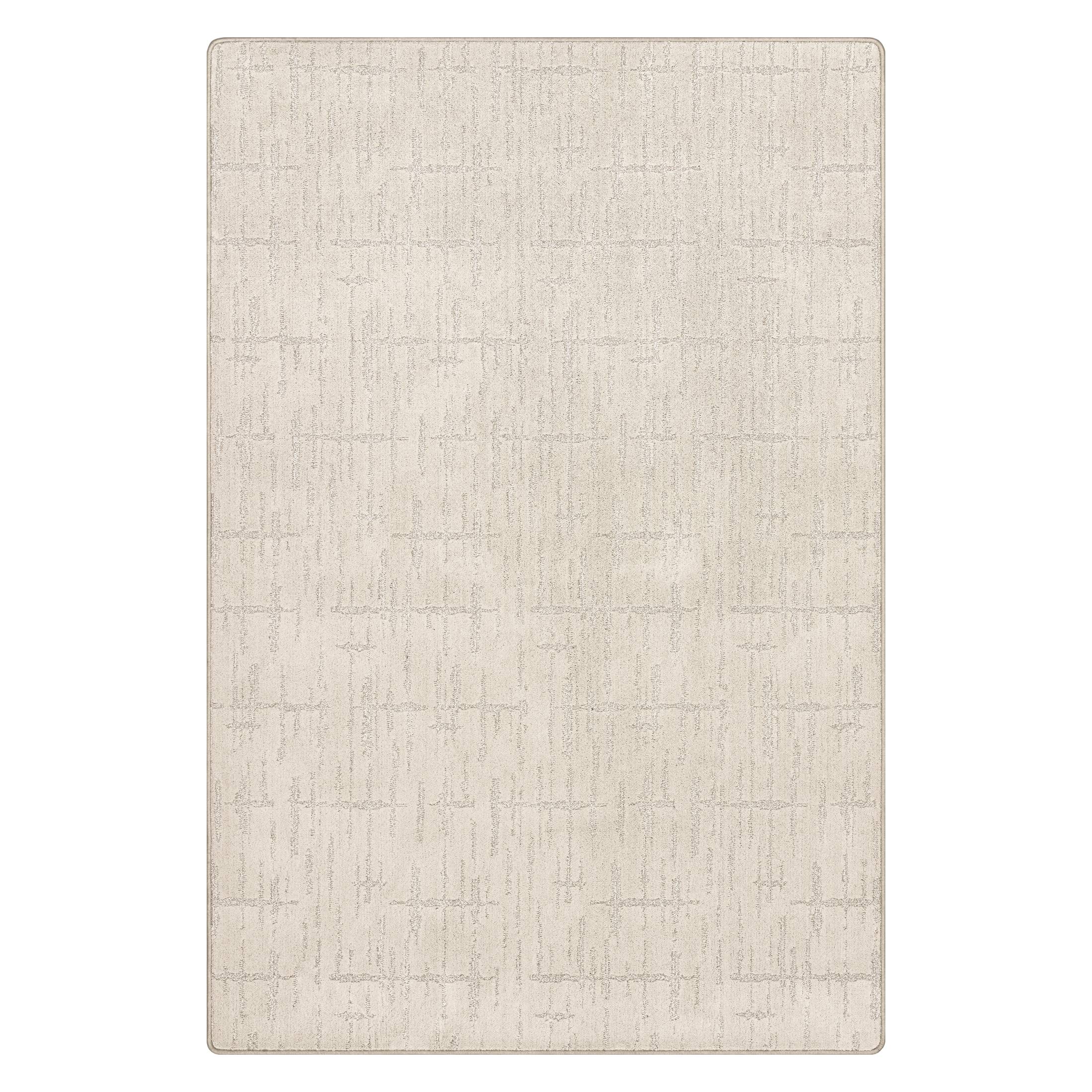 Ibis Crosshatch Custom Rug | Light Beige