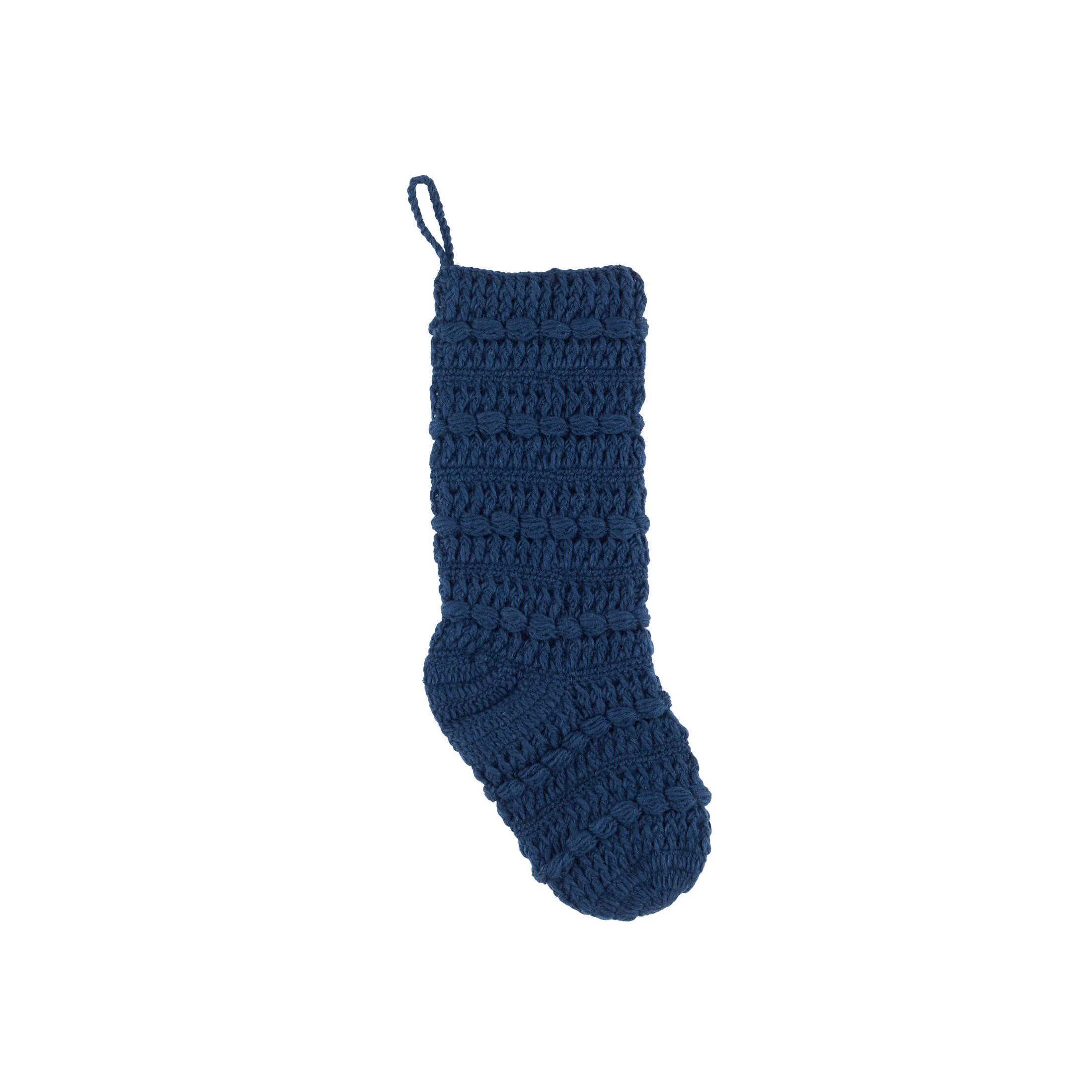 Wool Knit Stocking | Ink