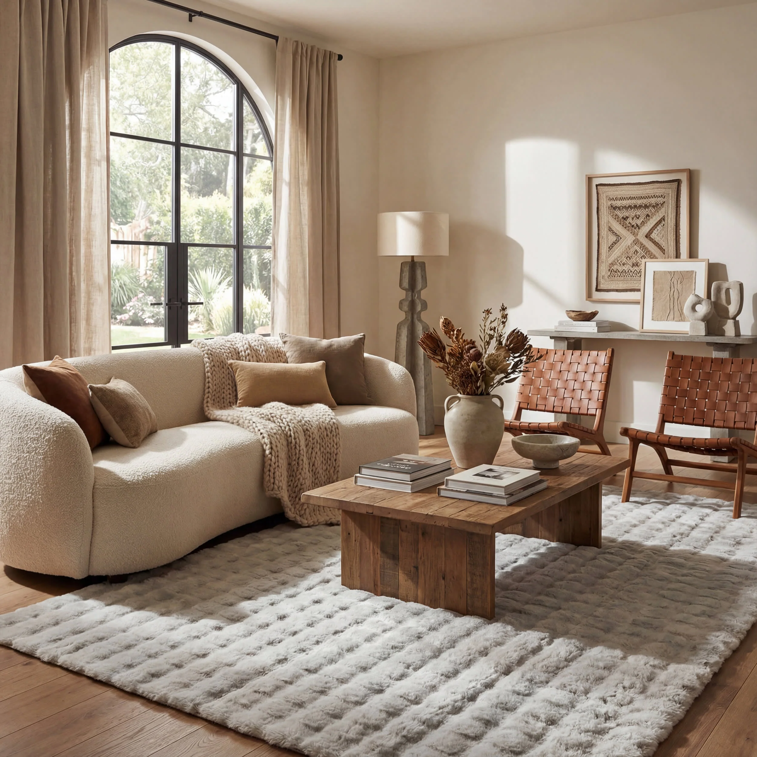 Katy Checkered Cloud Washable Rug | Grey - Image 3