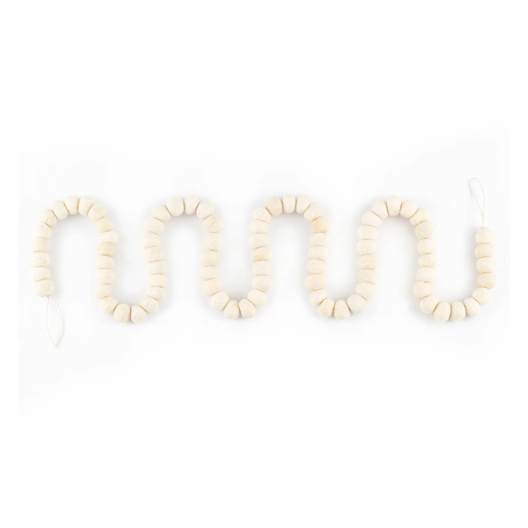 Felt Garland | Ivory