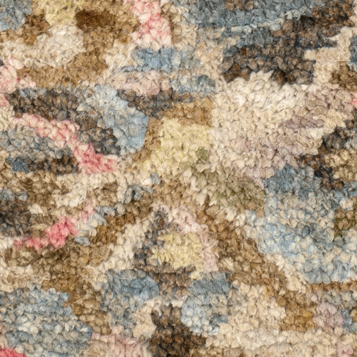 Keira Hand Knotted Jute Rug Swatch | Multi