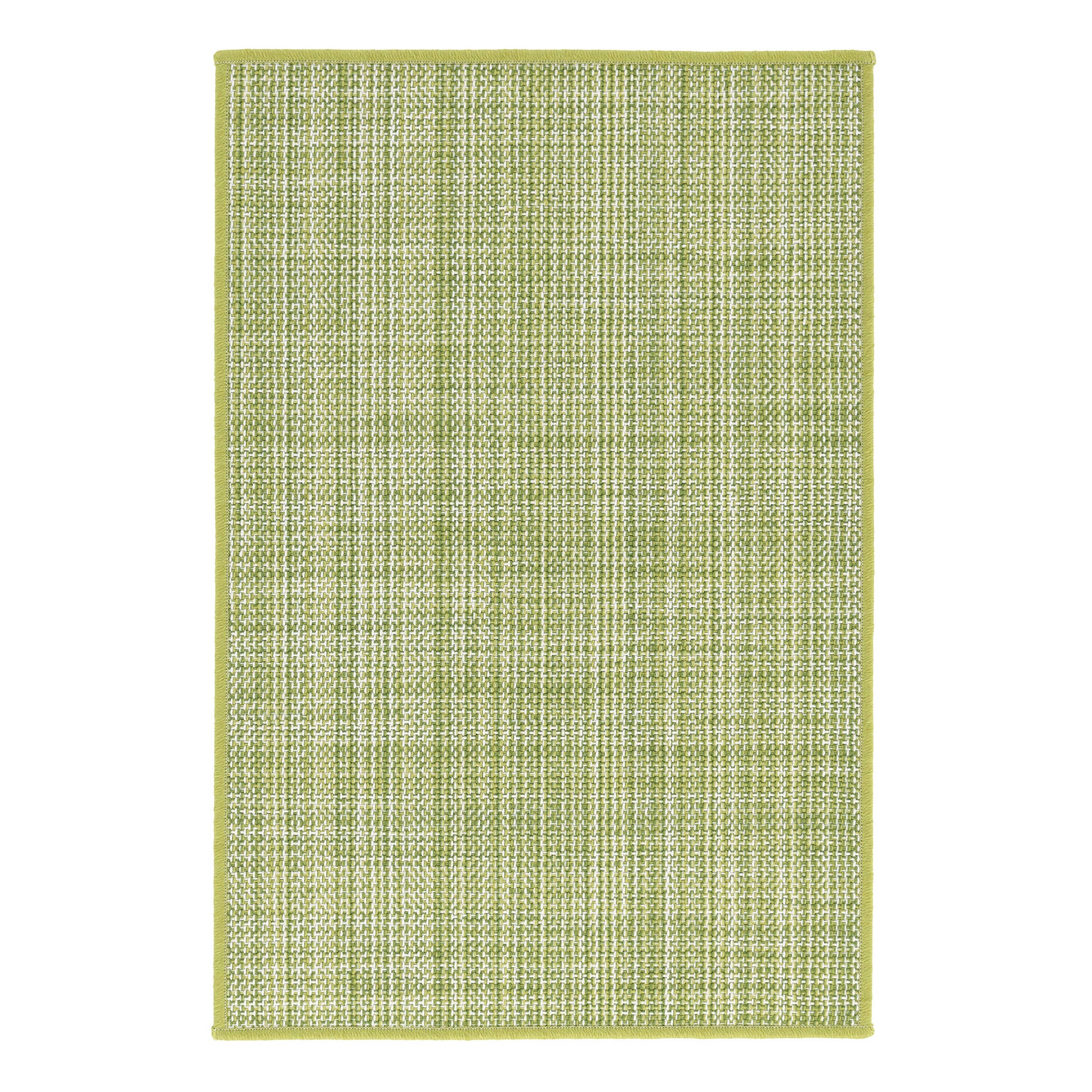 Lakeside Woven Indoor/Outdoor Custom Rug | Green