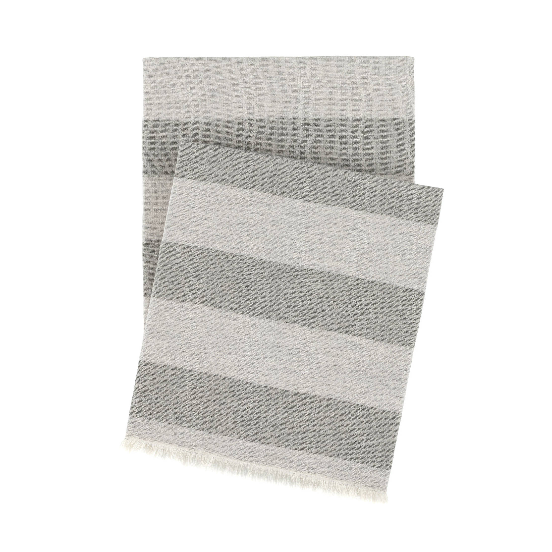 Langham Throw | Granite