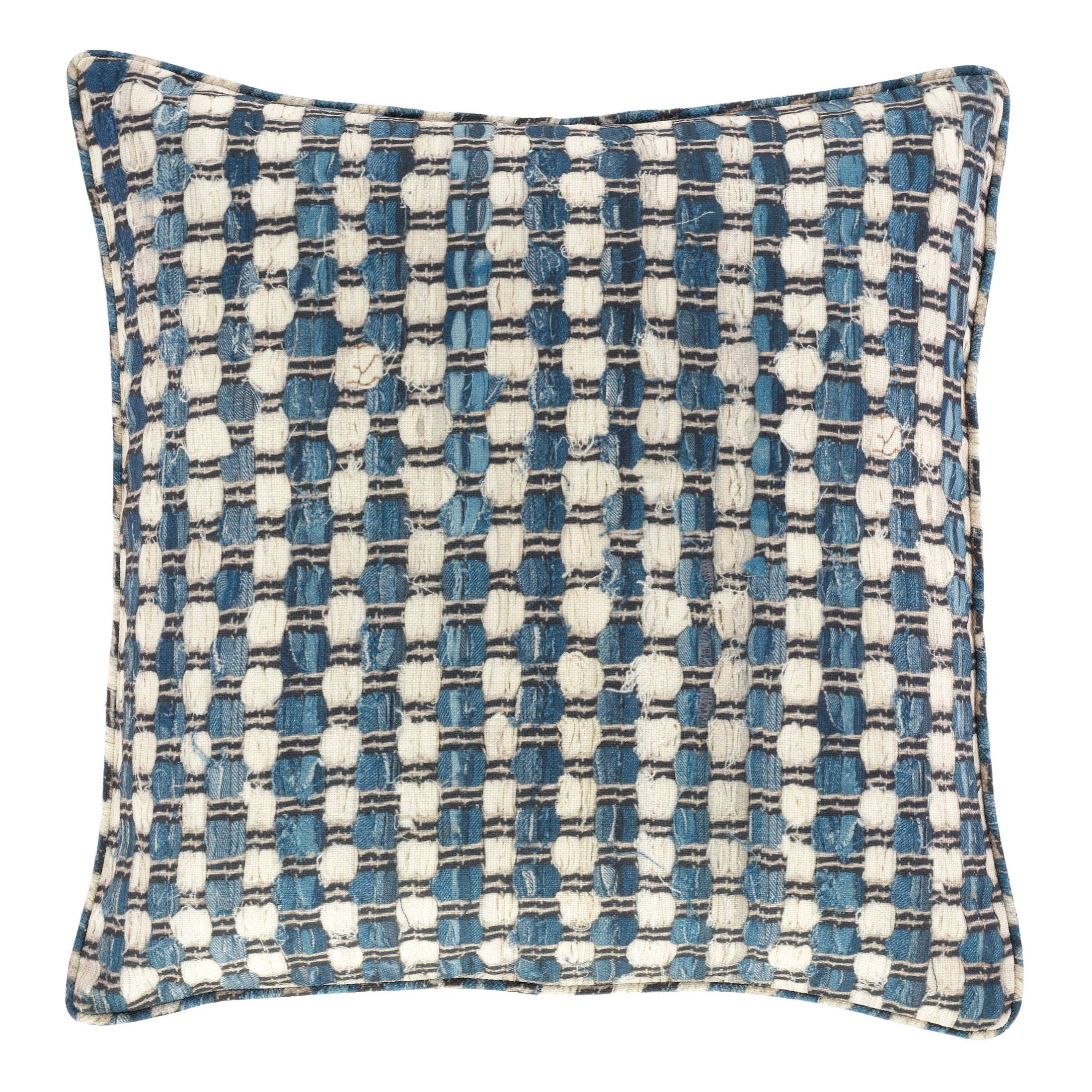 Lennon Indoor/Outdoor Decorative Pillow Cover | Blue