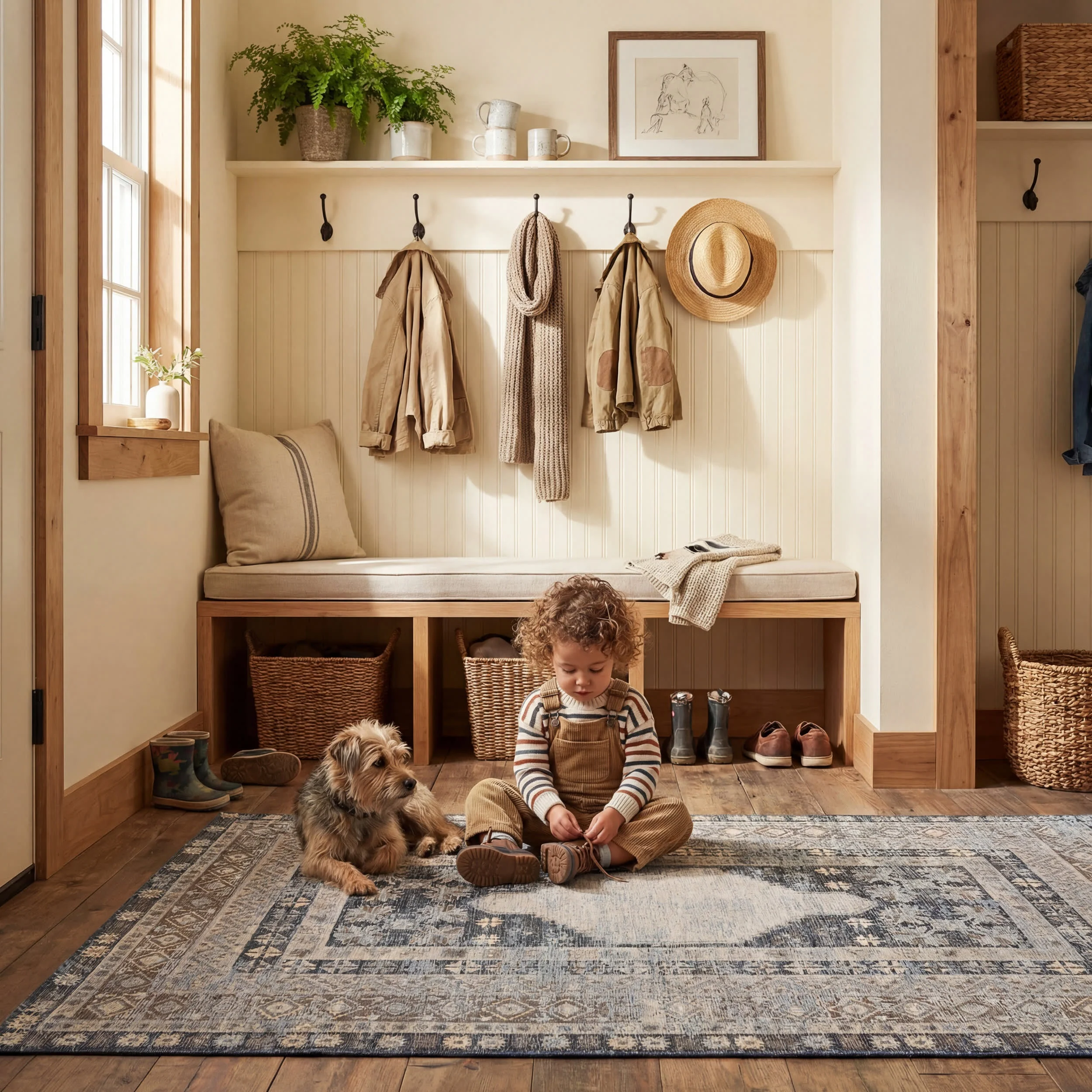 Bracken Indoor/Outdoor Rug | Grey - Image 9