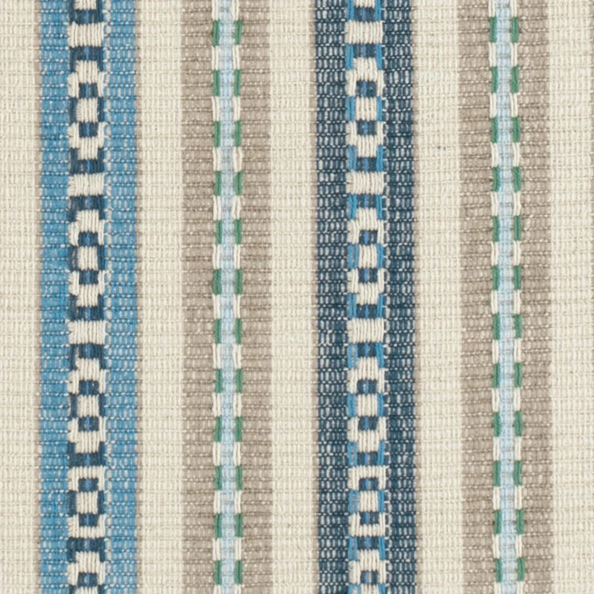 Long Slade Handwoven Cotton Rug Swatch | Indigo