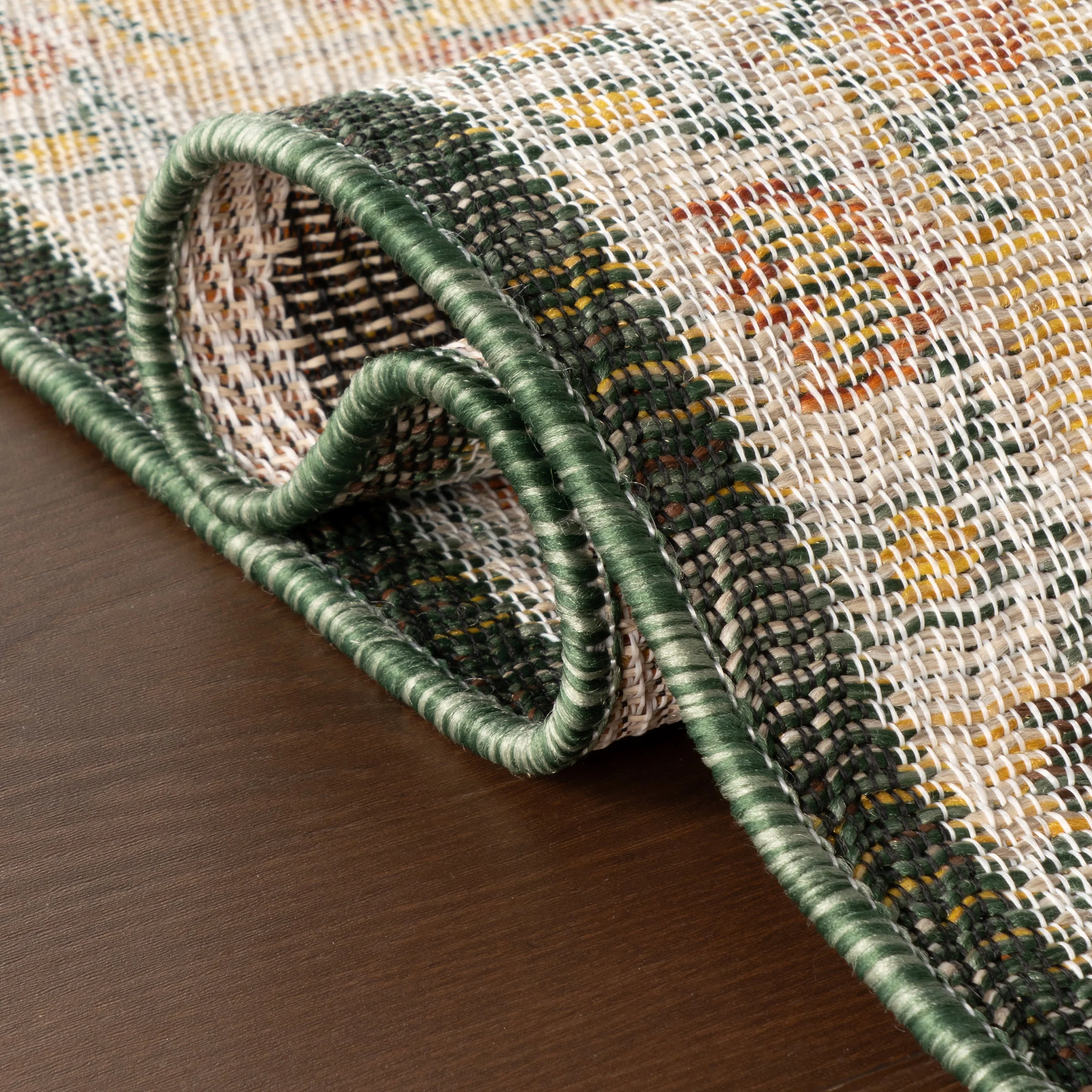 Olivejune Indoor/Outdoor Rug | Green - Image 10