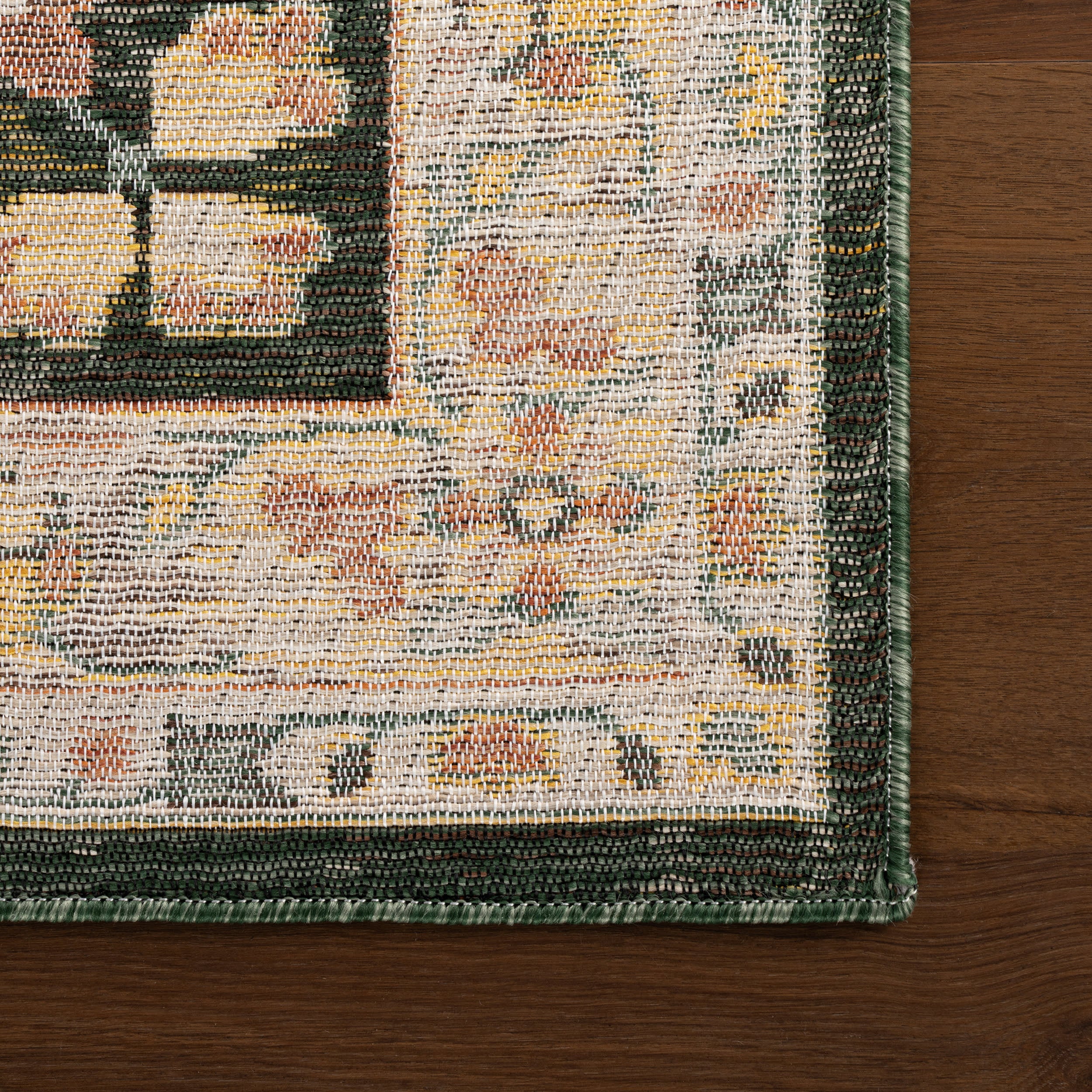 Olivejune Indoor/Outdoor Rug | Green - Image 6