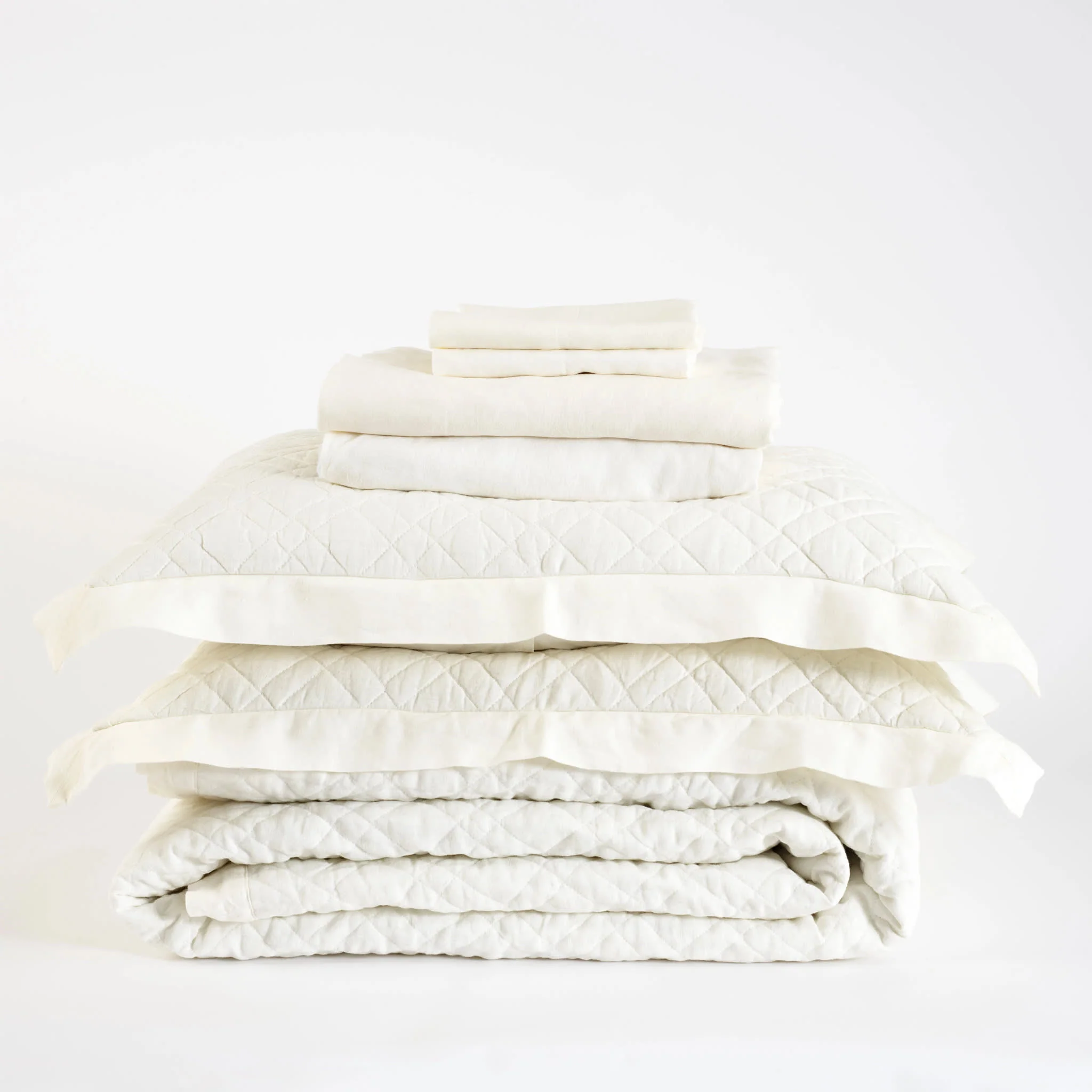 Lush Linen White Core Bedding Bundle | None - Image 2