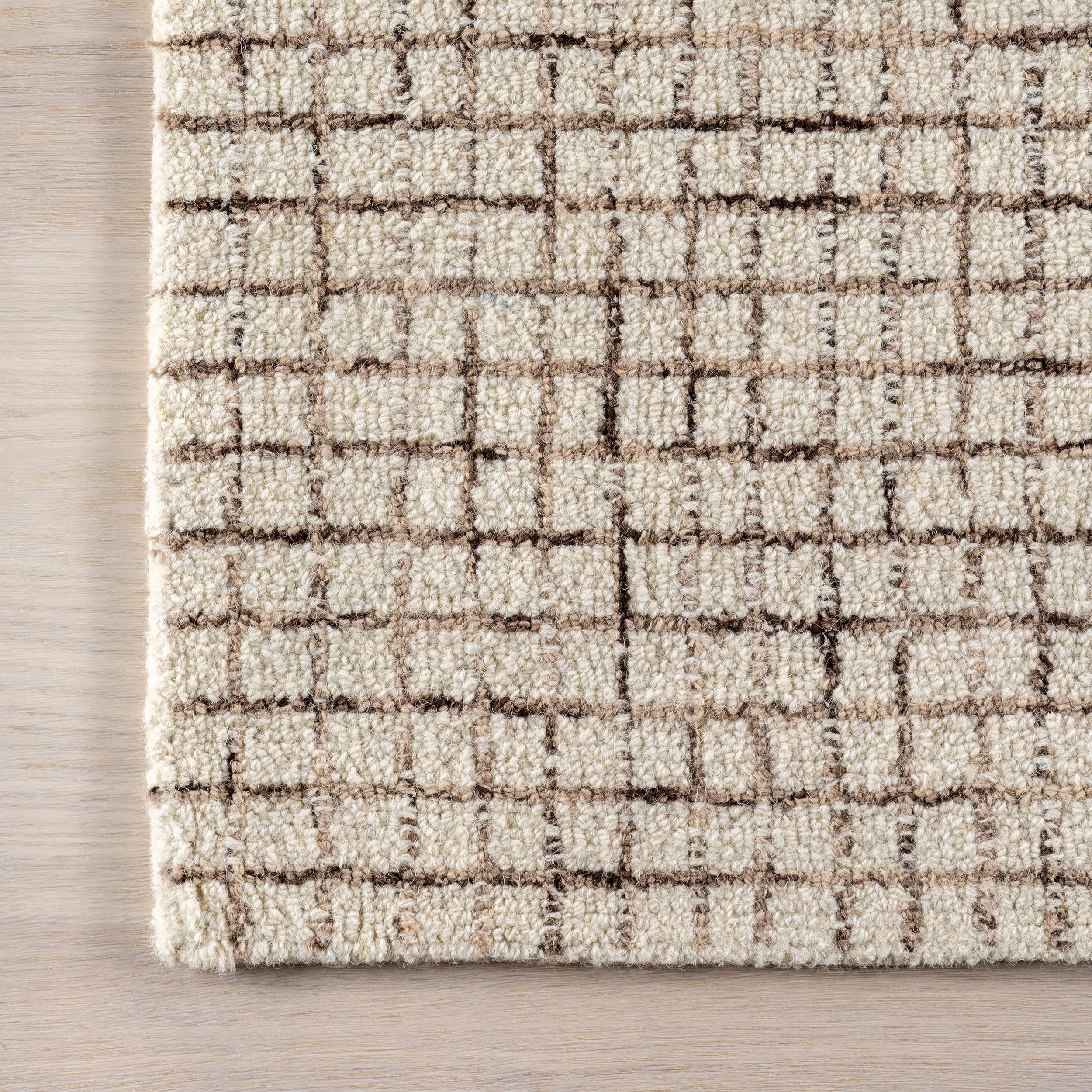 Clayborne Hand Tufted Wool Rug | Cream - Image 6