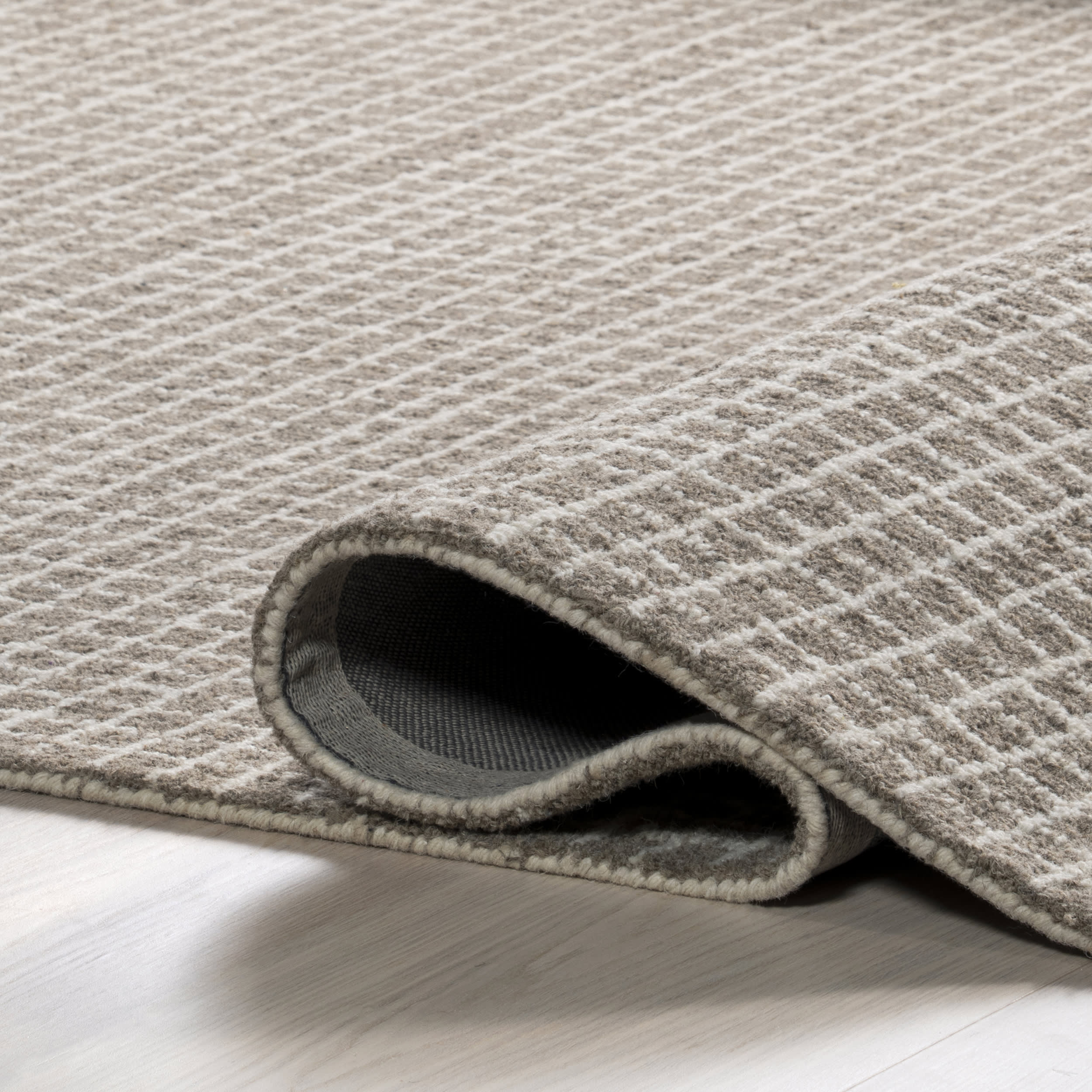 Clayborne Hand Tufted Wool Rug | Grey - Image 10