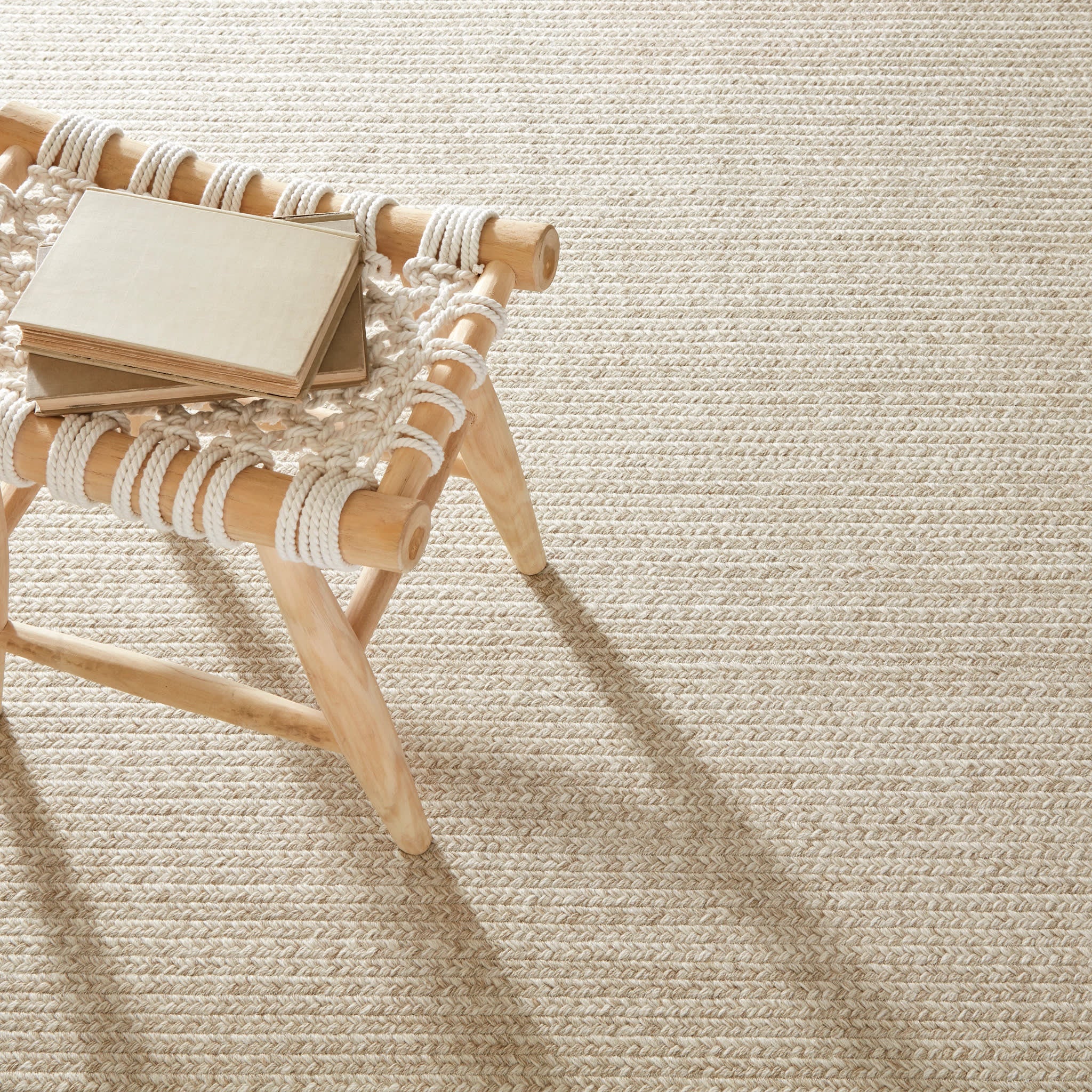 Merrill Woven Wool Custom Rug | Natural - Image 3