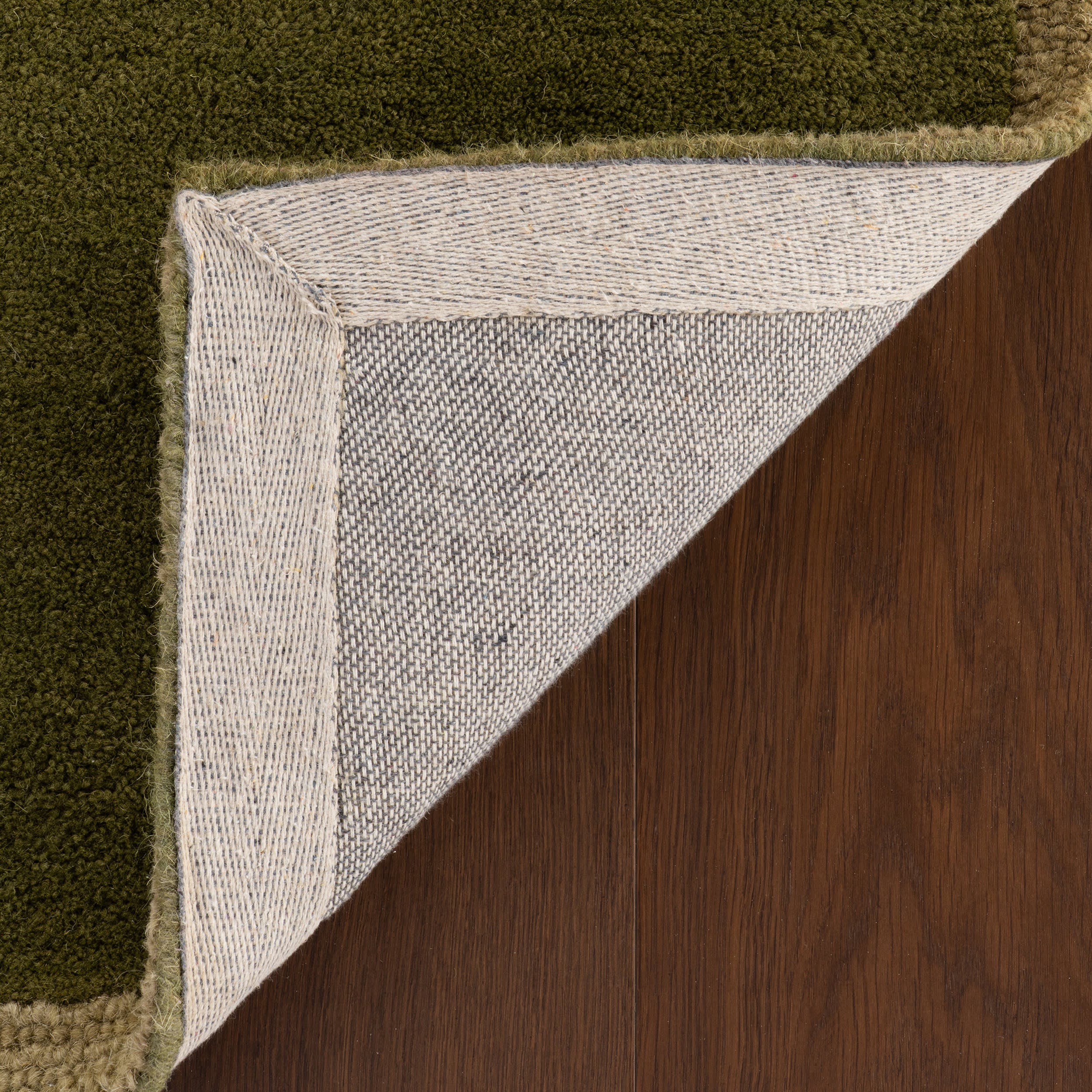 Mira Mid-Century Geometric Rug | Green - Image 3