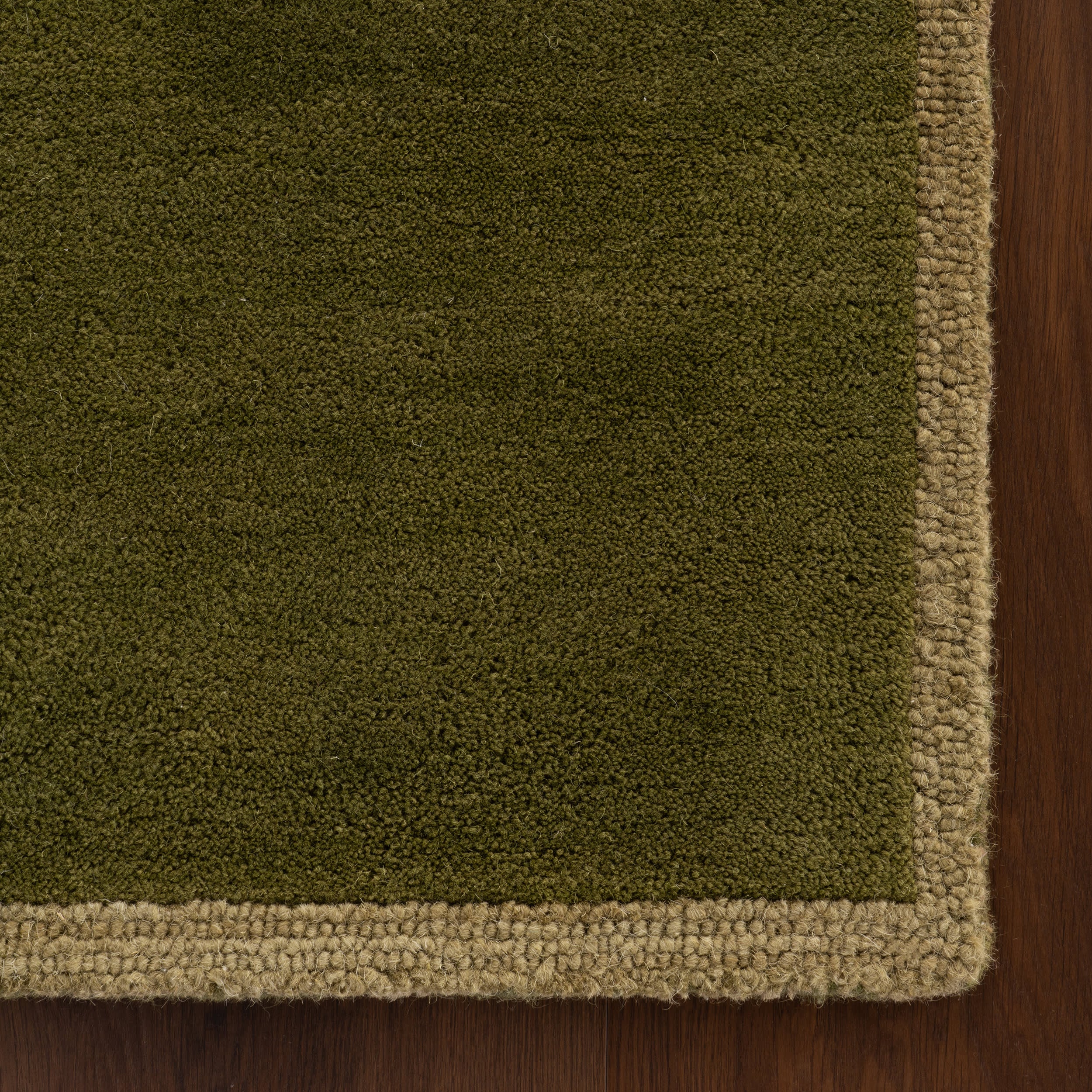 Mira Mid-Century Geometric Rug | Green - Image 4