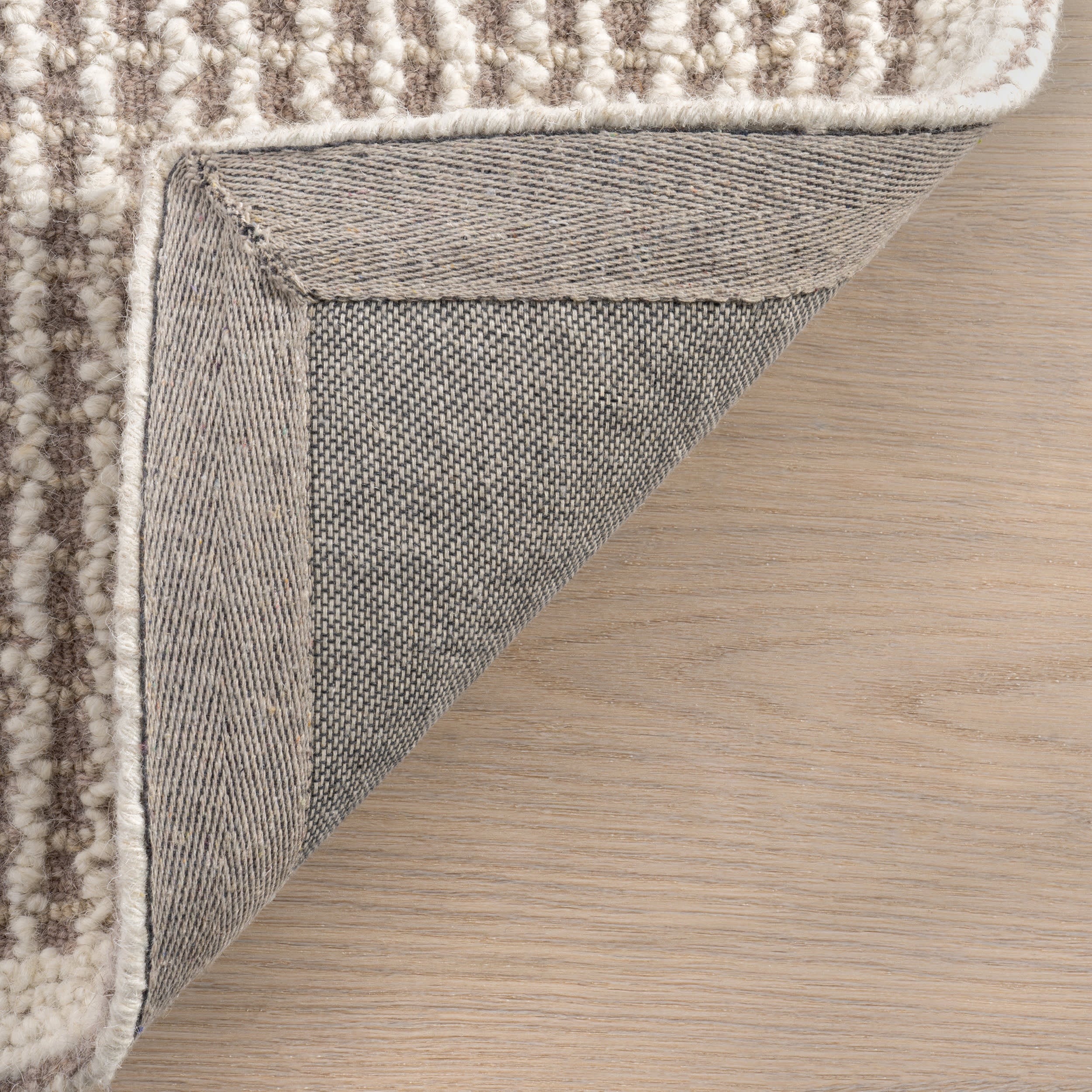 Stonehaven Hand Tufted Wool Rug | Light Purple - Image 3
