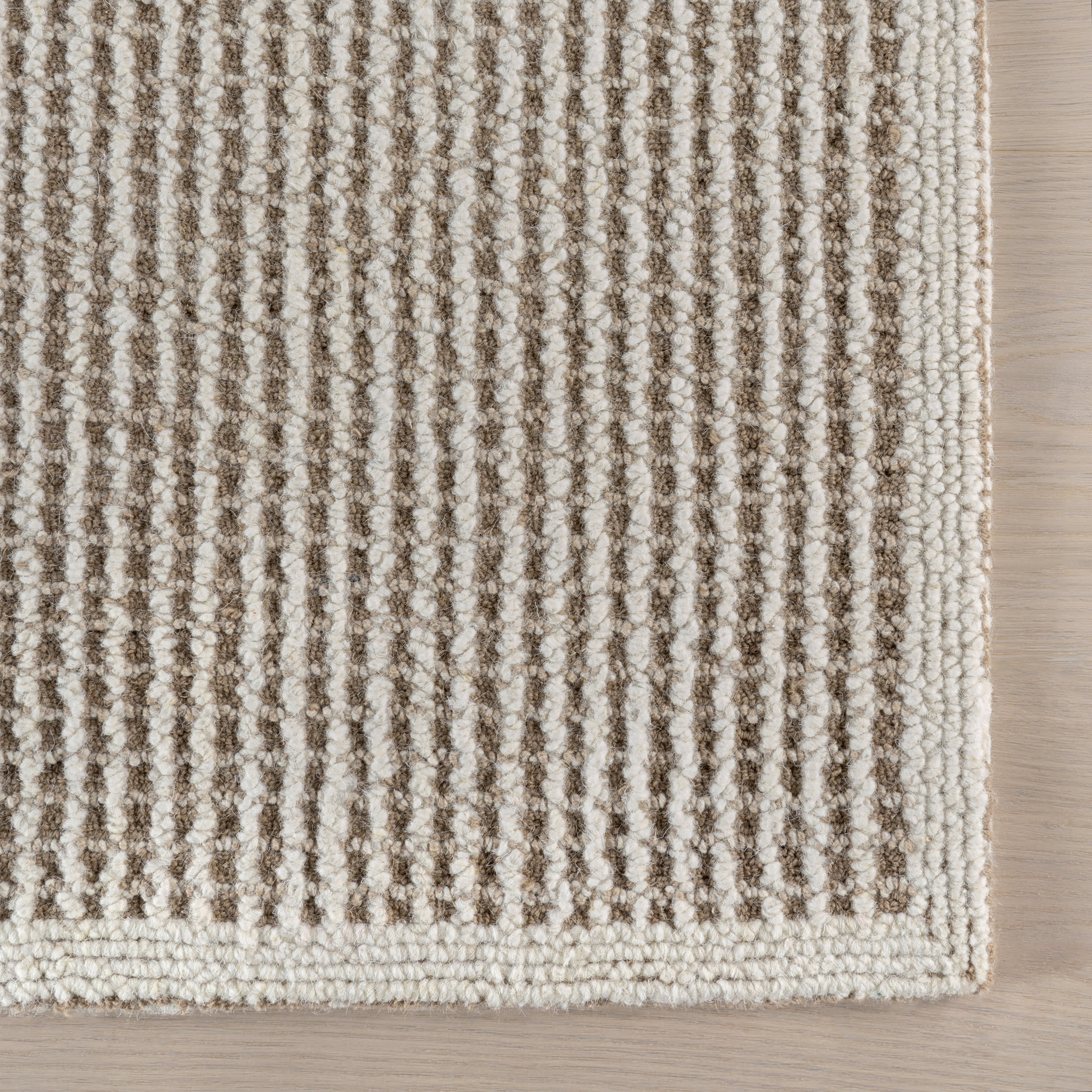 Stonehaven Hand Tufted Wool Rug | Taupe - Image 4