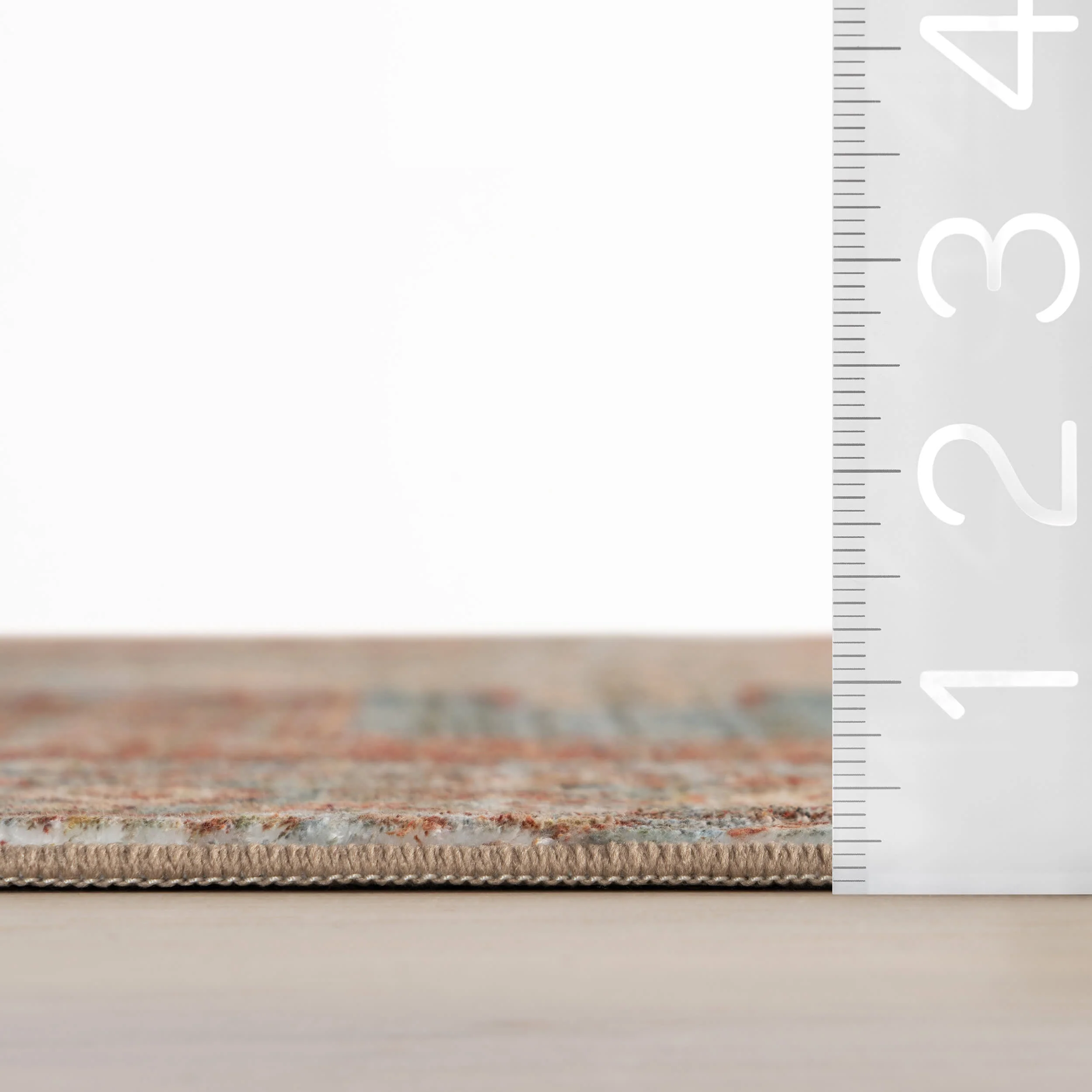 Muril Medallion Washable Rug | Multicolor - Image 7