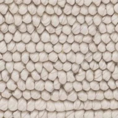Niels Handwoven Wool/Viscose Rug Swatch | Ivory