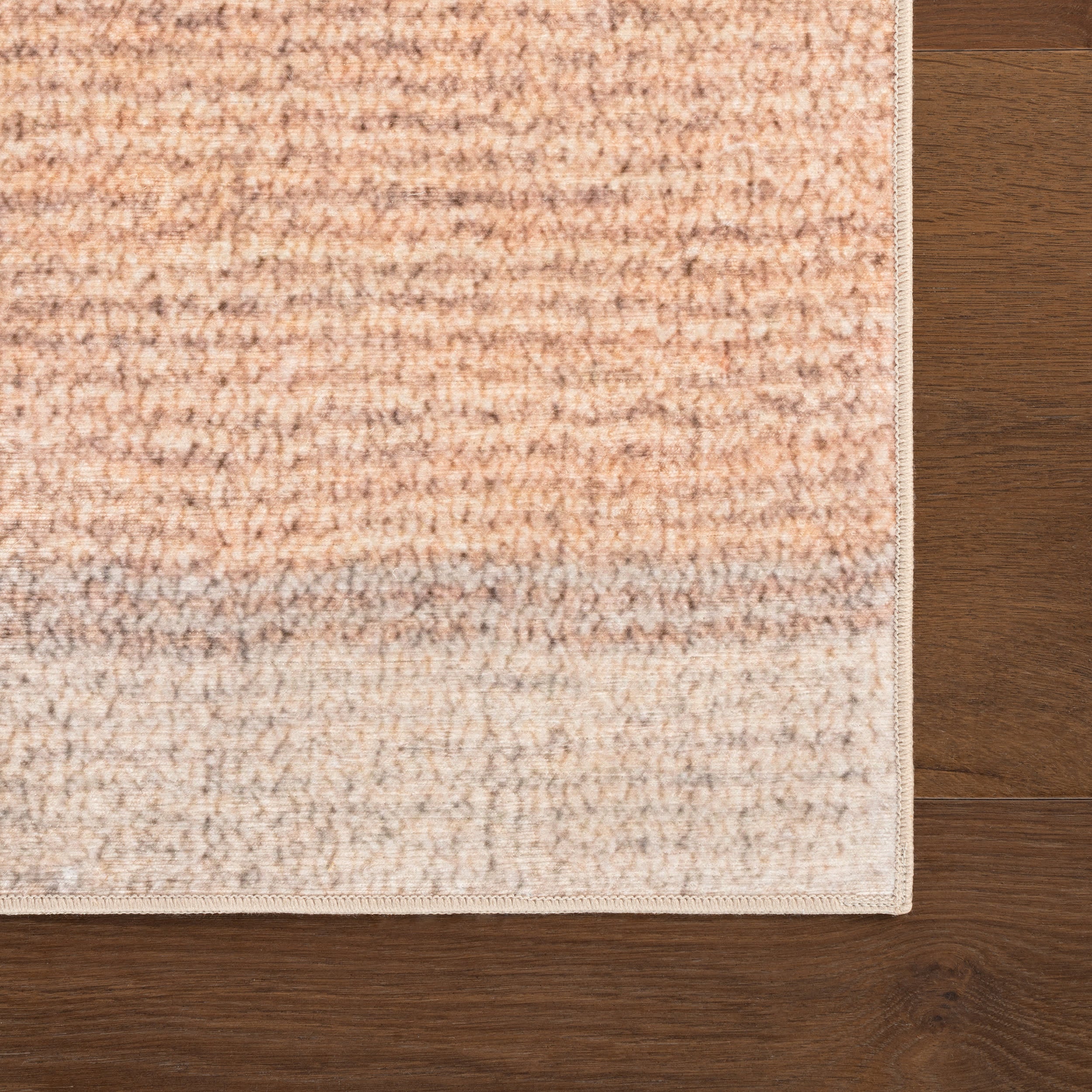 Noa Modern Striped Washable Rug | Multicolor - Image 6