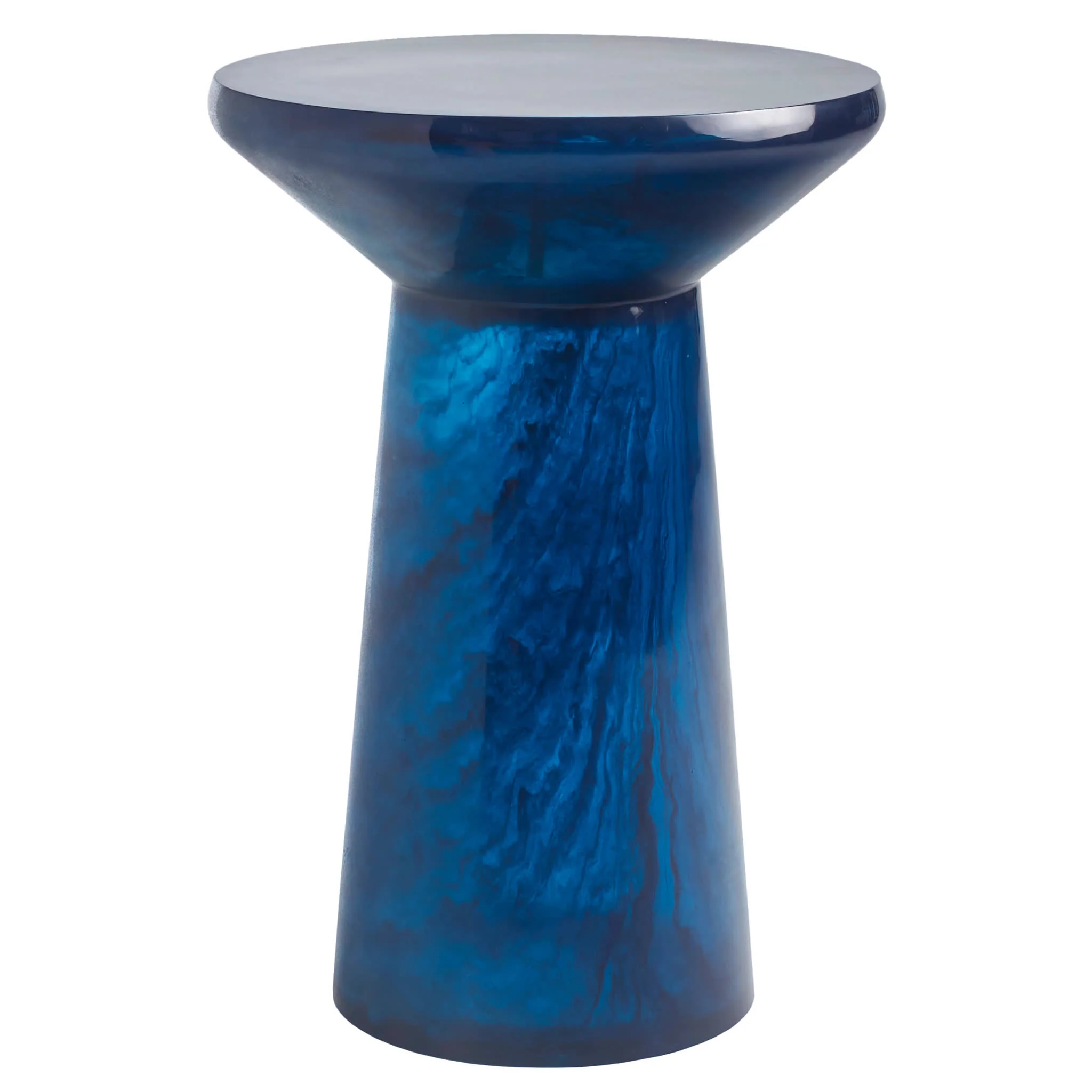 Omer Side Table | Cobalt