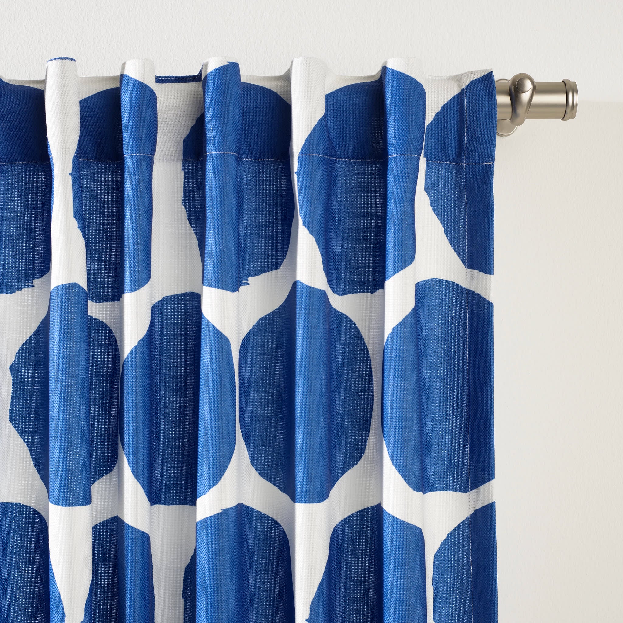 On The Spot Curtain Panel | Cobalt