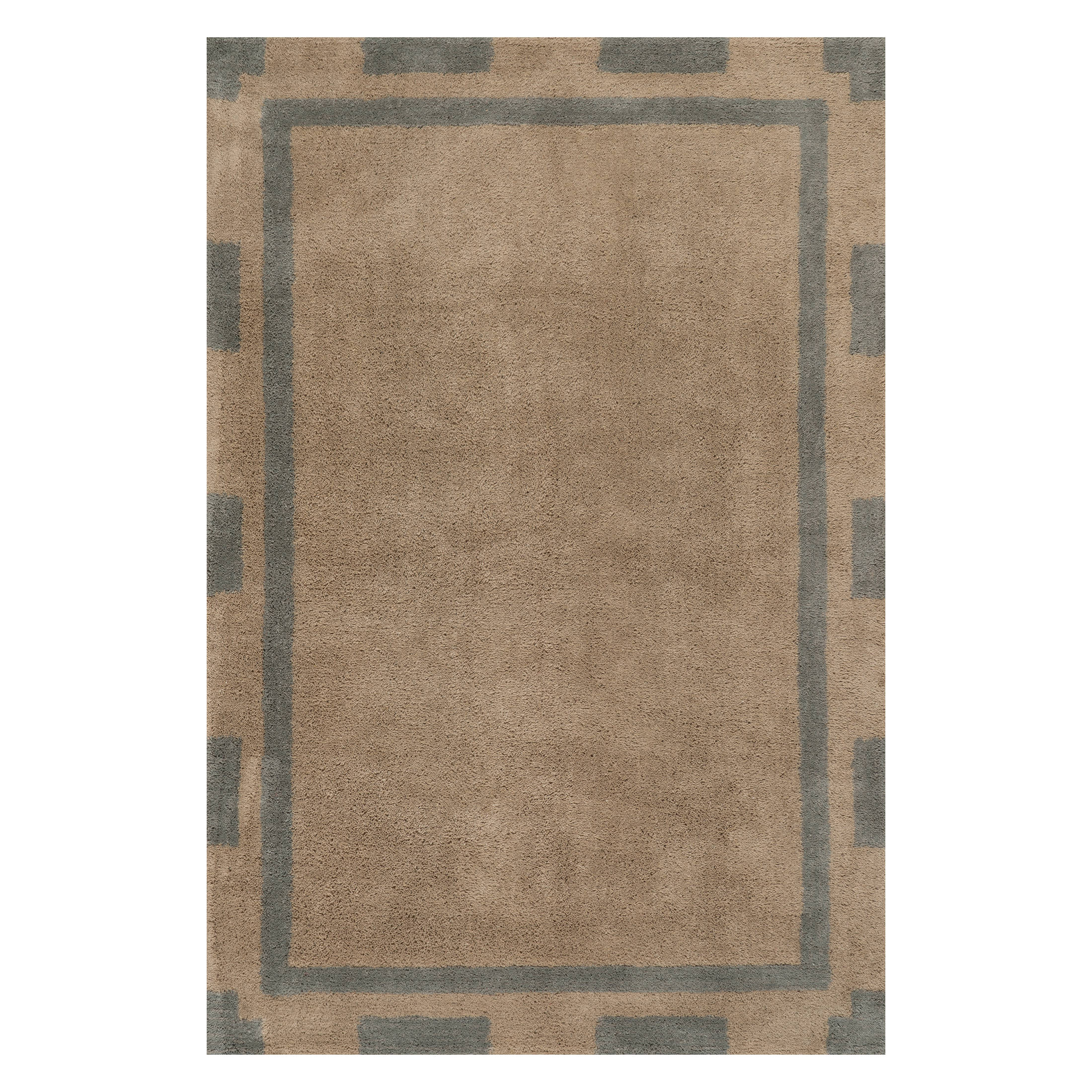 Orlina Bordered Rug | Grey