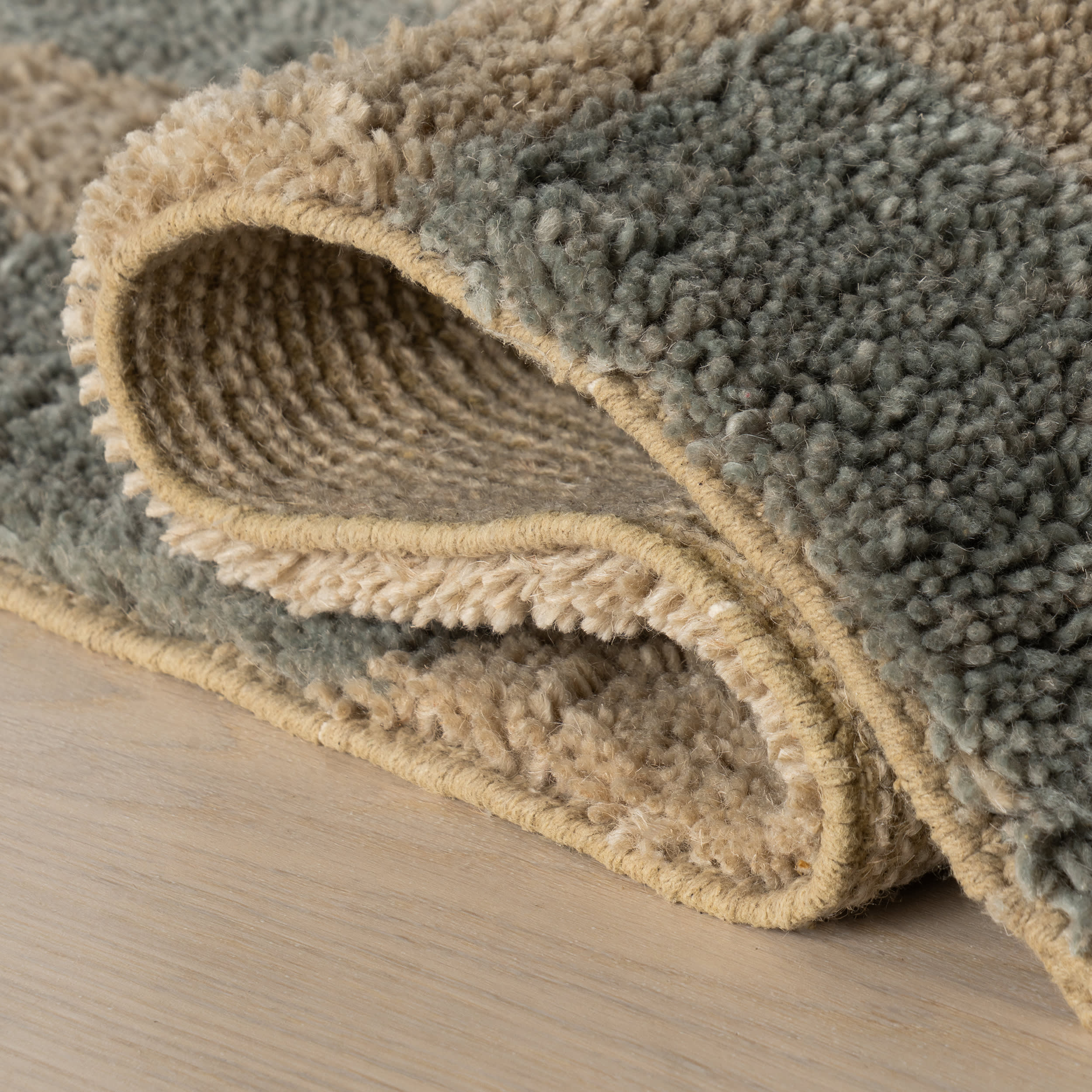 Orlina Bordered Rug | Grey - Image 10
