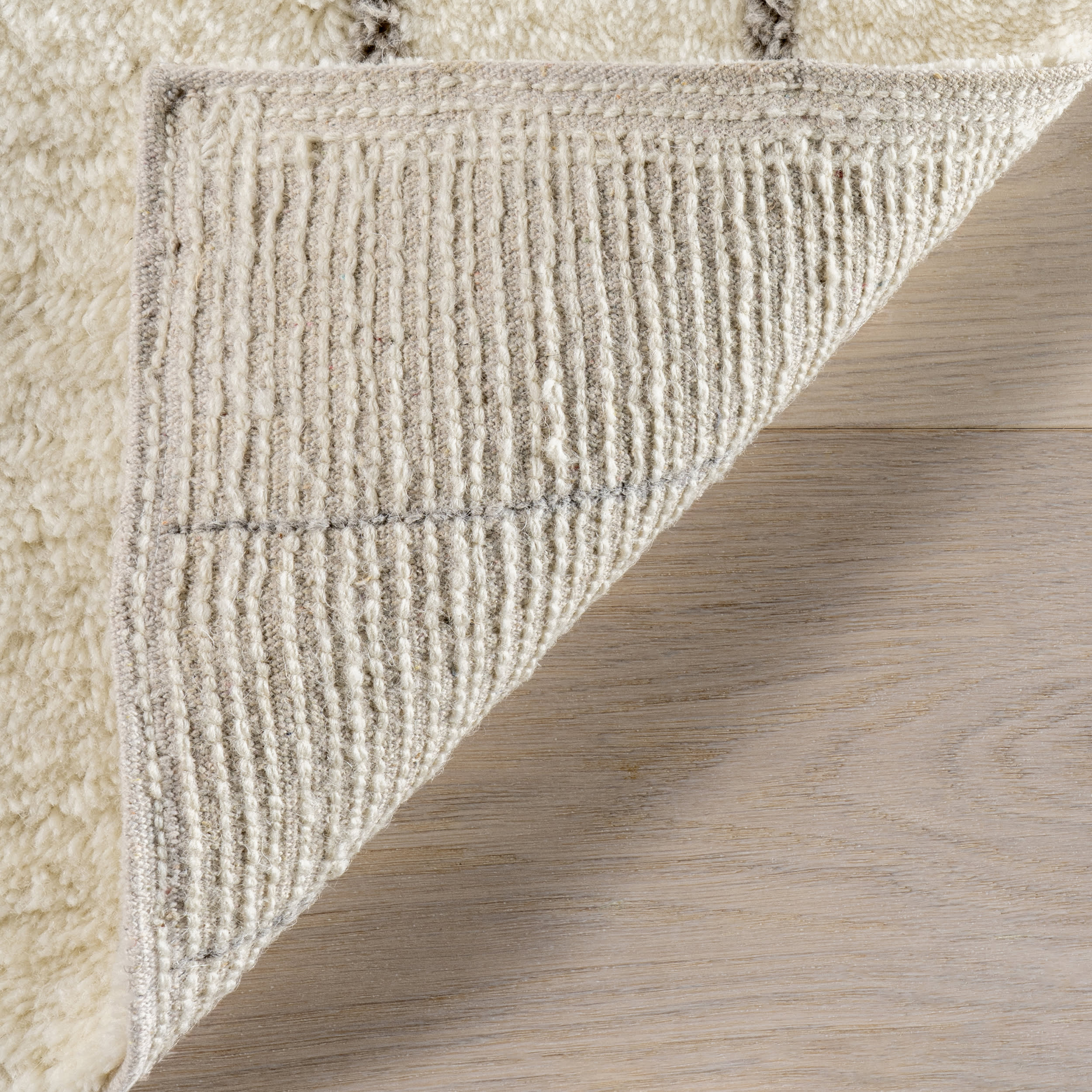 Zeno Hand Tufted Wool Rug | Ivory - Image 4
