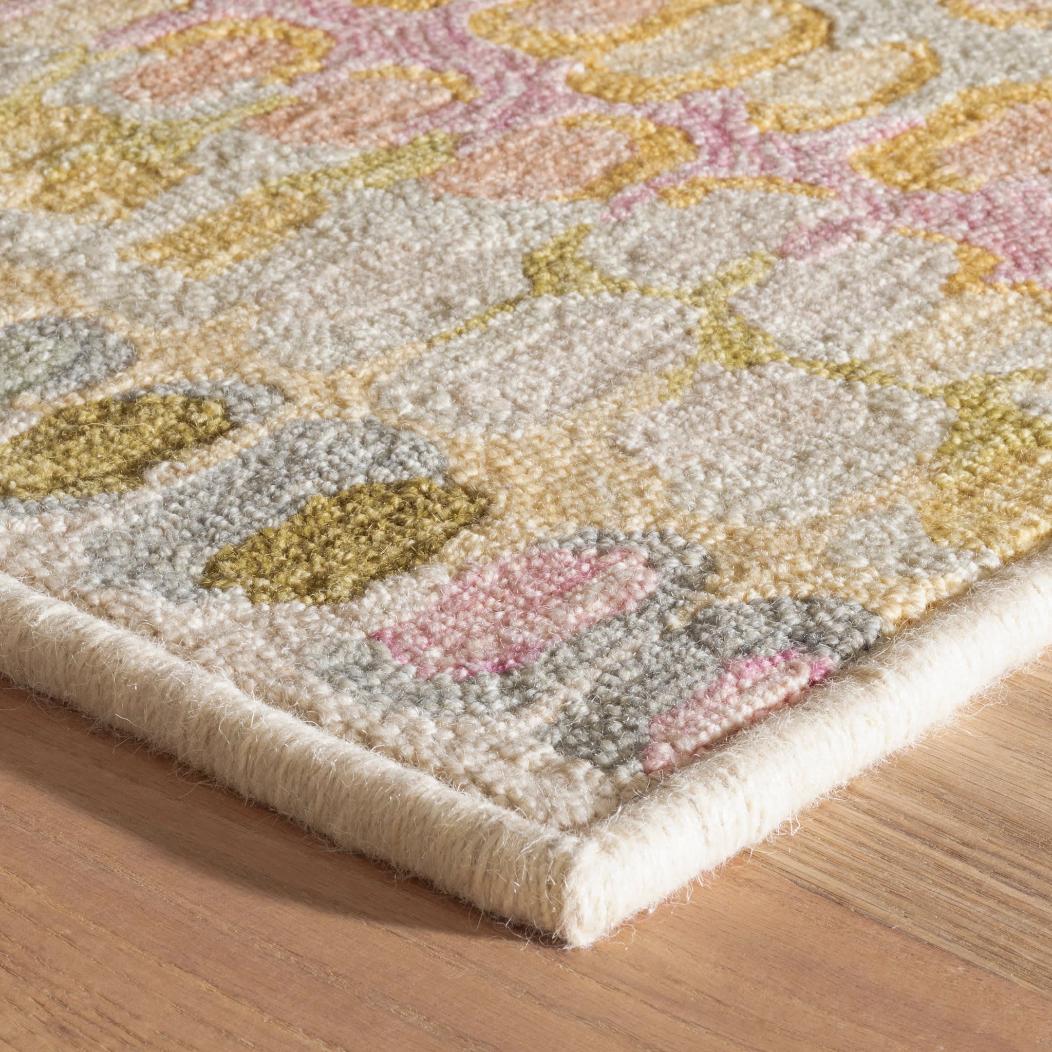 Paint Chip Hand Micro Hooked Wool Custom Rug | Pastel - Image 6