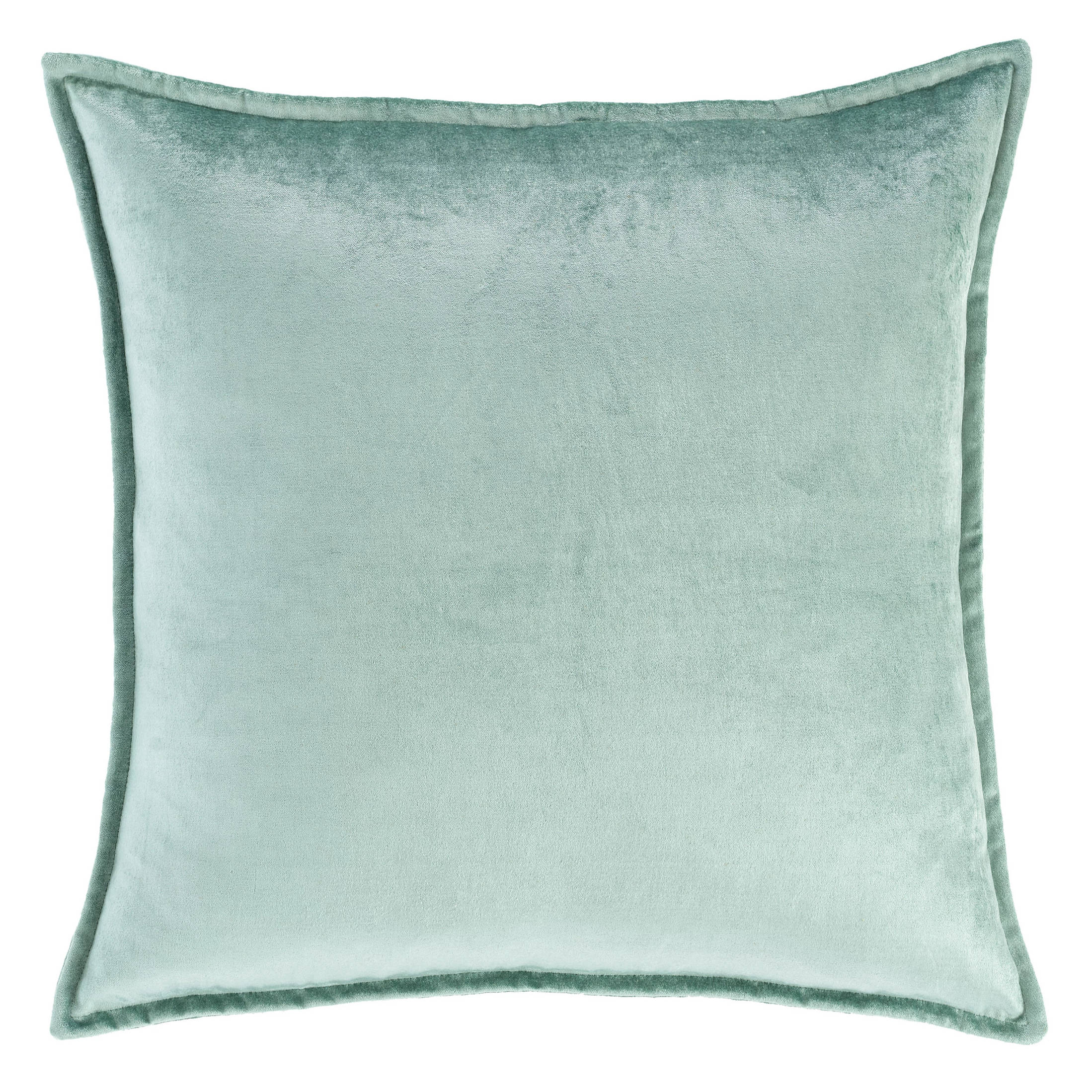 Panne Velvet Decorative Pillow Cover | Ice - Image 3