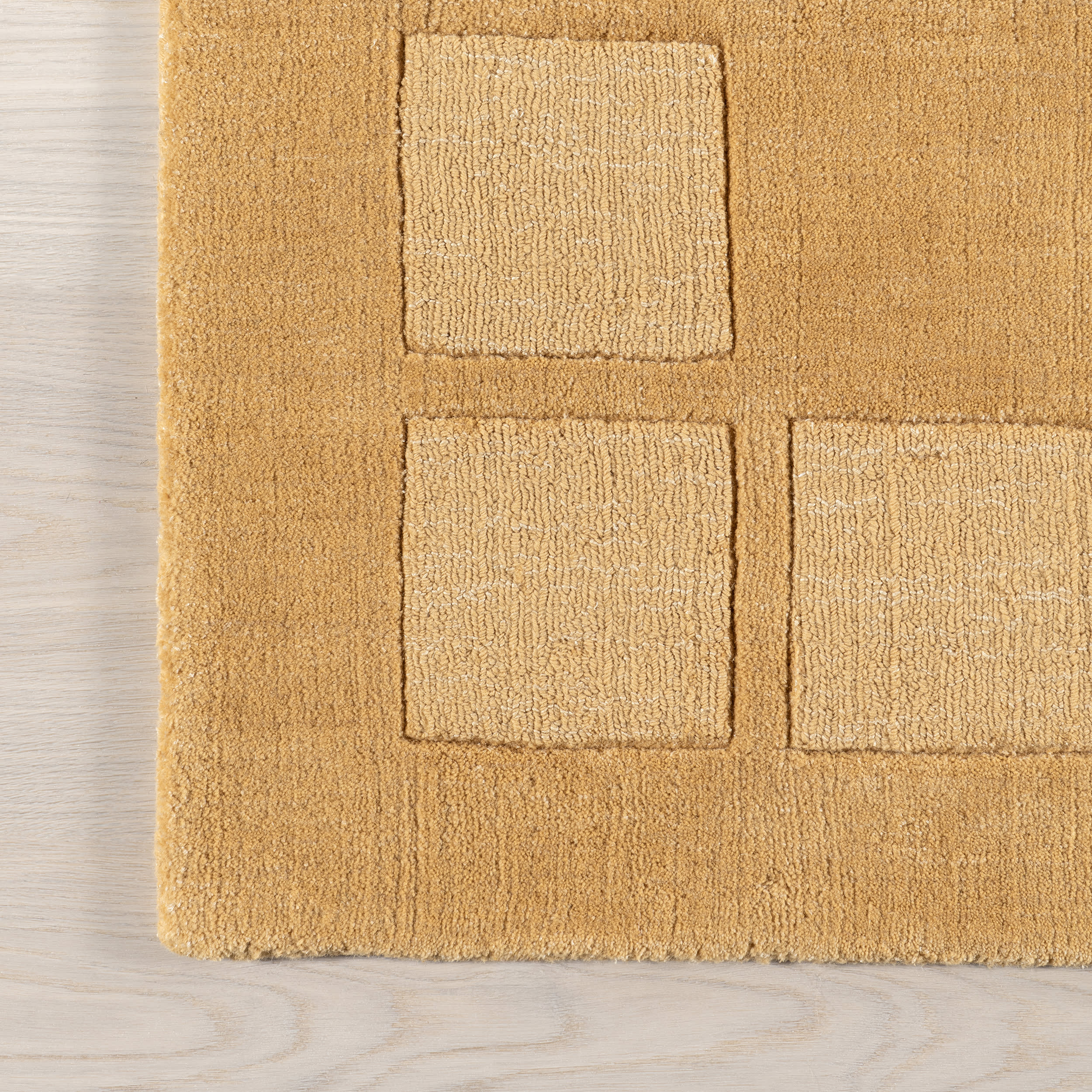 Lira High-Low Wool-Blend Rug | Golden Butter - Image 5