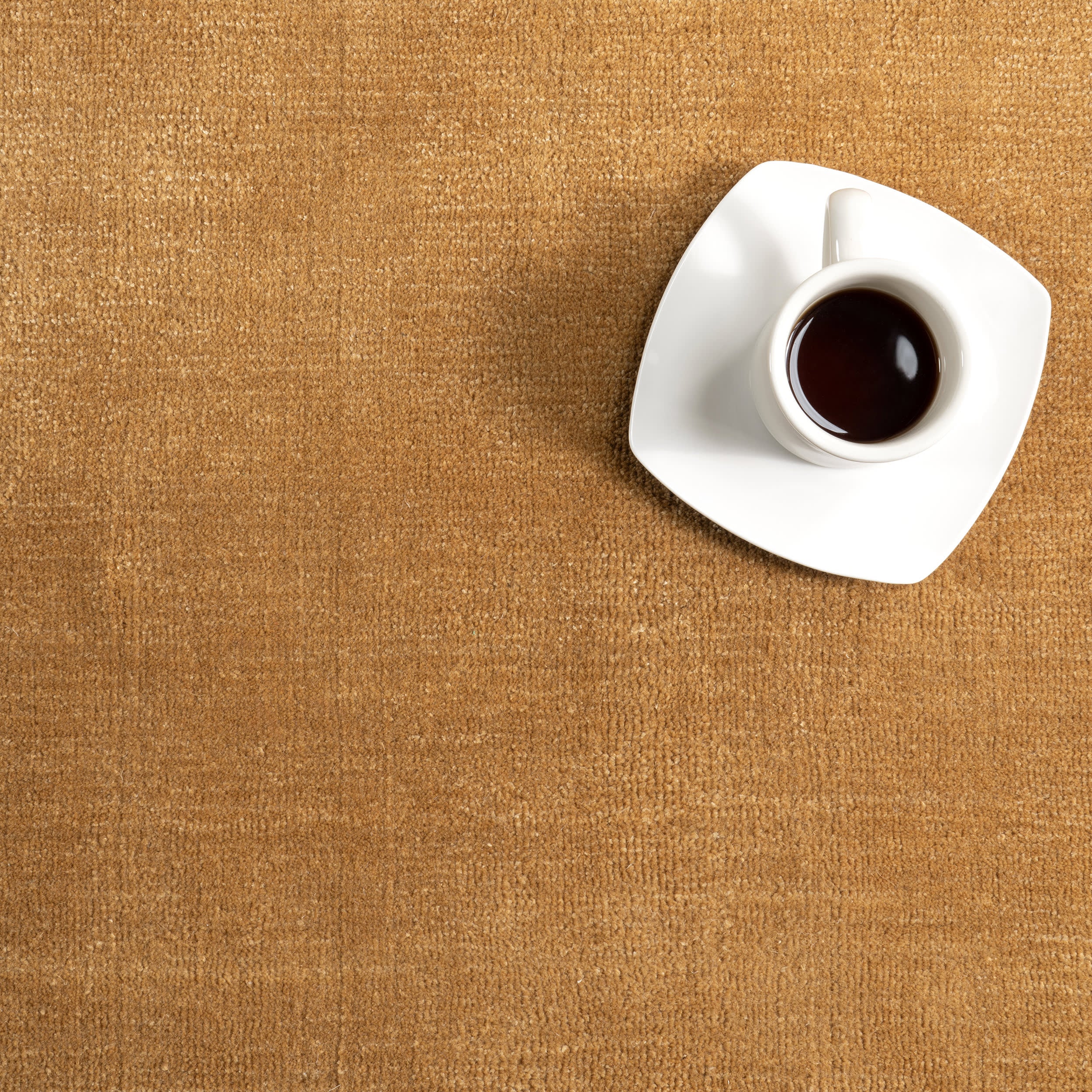 Lira High-Low Wool-Blend Rug | Wheat - Image 7