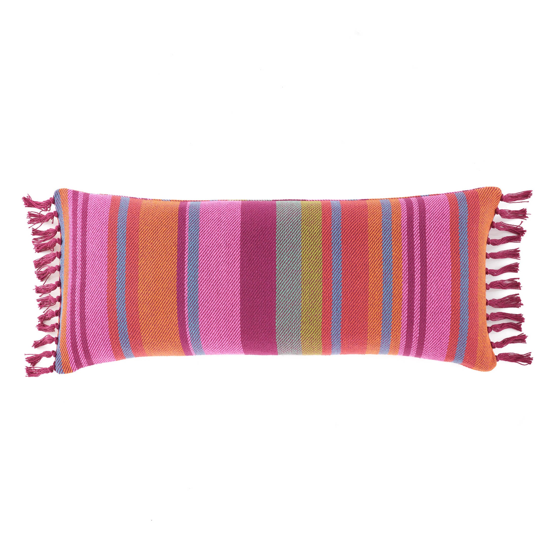 Pilar Stripe Decorative Pillow Cover | Multi - Image 2
