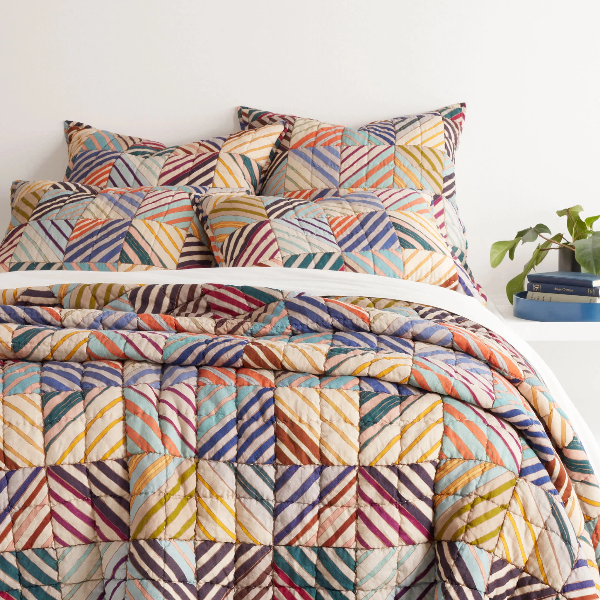 Potter Linen Quilt | Multi