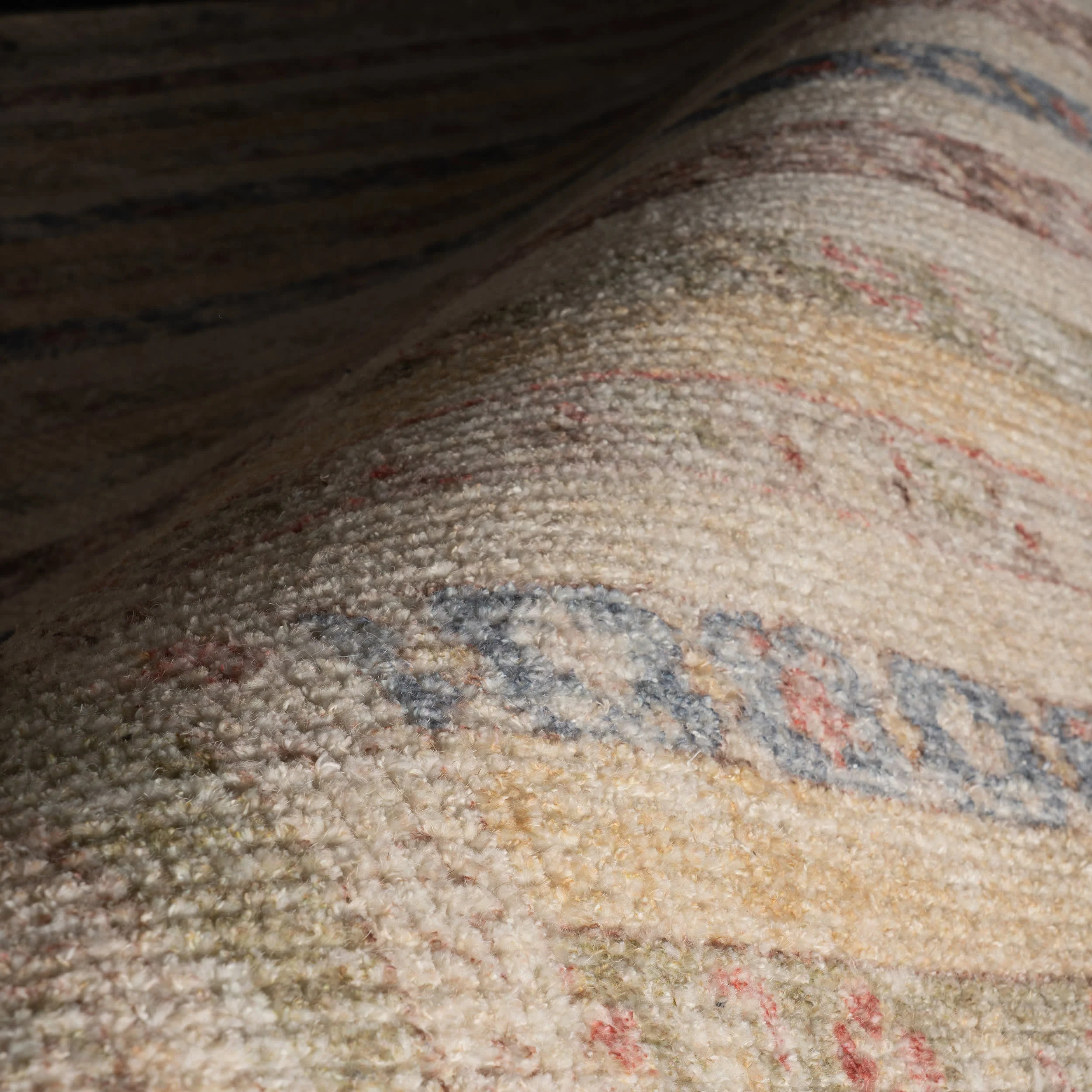 Raji Hand Tufted Multi-Stripe Wool-Blend Rug | Multicolor - Image 7