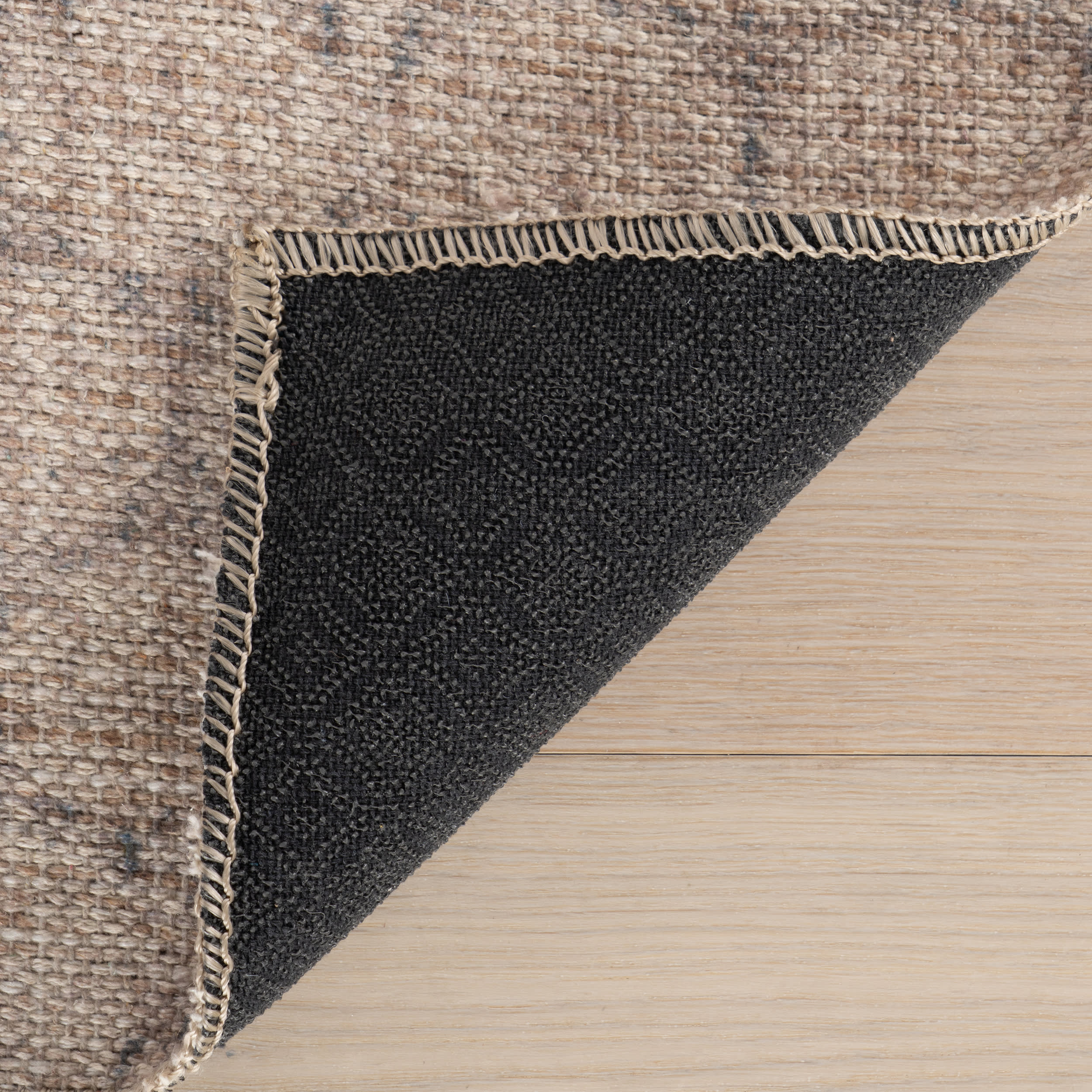 Ranya Abstract Bohemian Washable Rug | Brown - Image 5