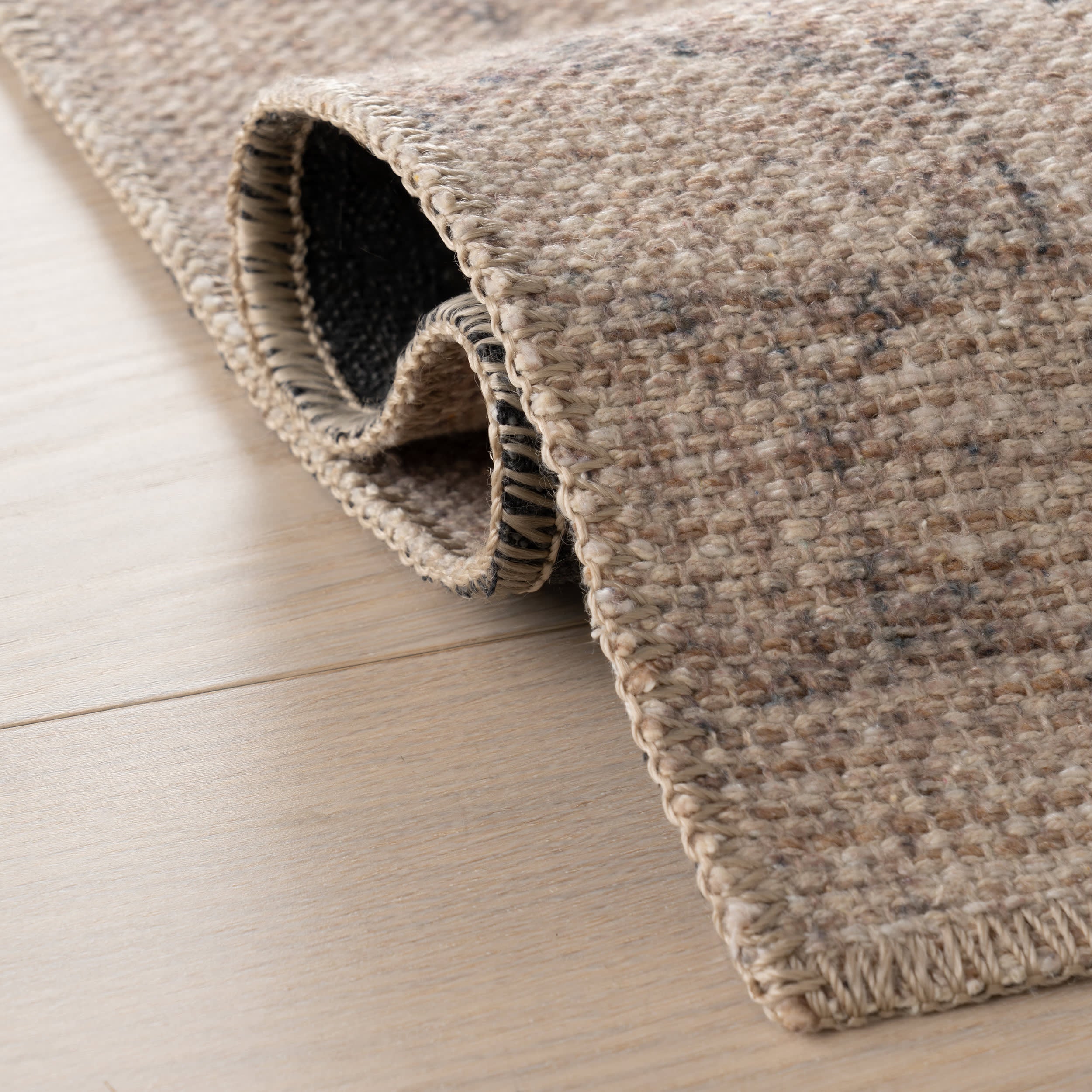 Ranya Abstract Bohemian Washable Rug | Brown - Image 9