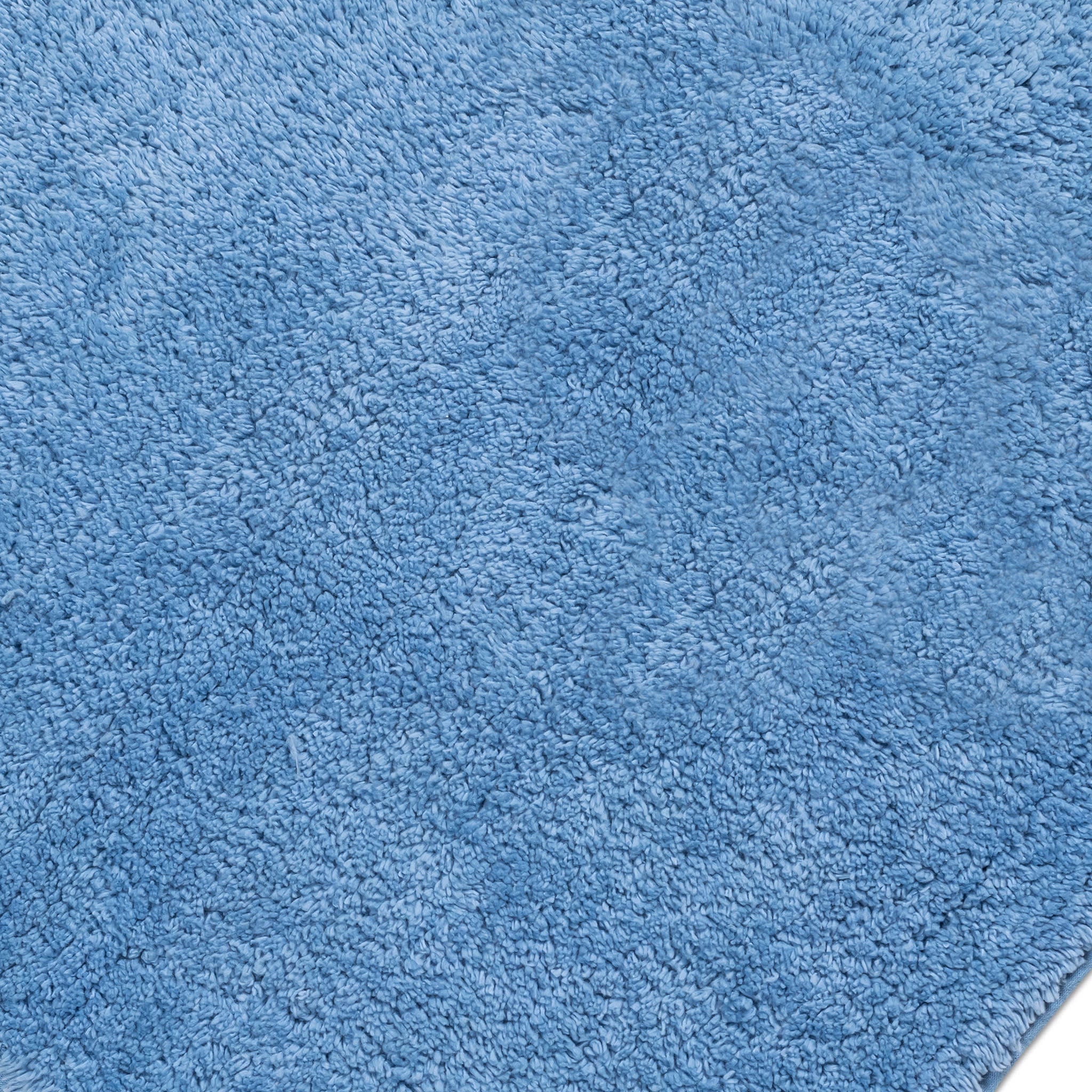 Reversible Solid Bath Rug | Blue - Image 3
