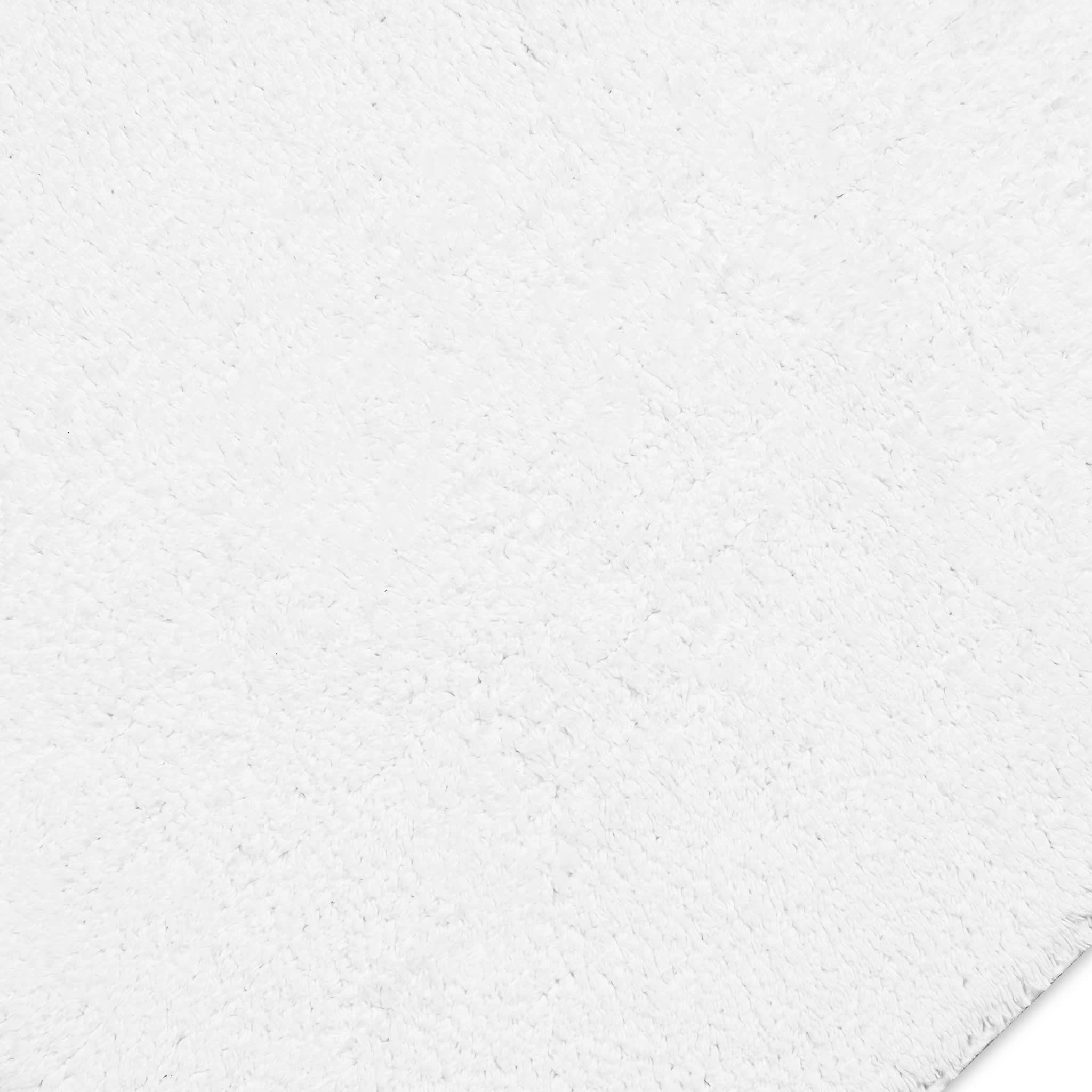 Reversible Solid Bath Rug | White - Image 3