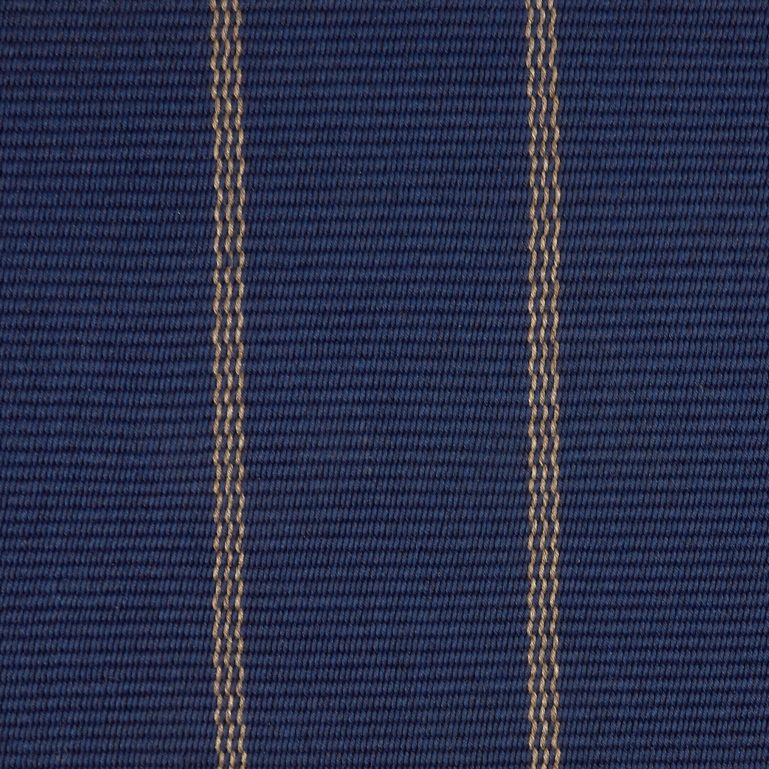 Riva Striped Coastal Indoor/Outdoor Custom Rug Swatch | Blue